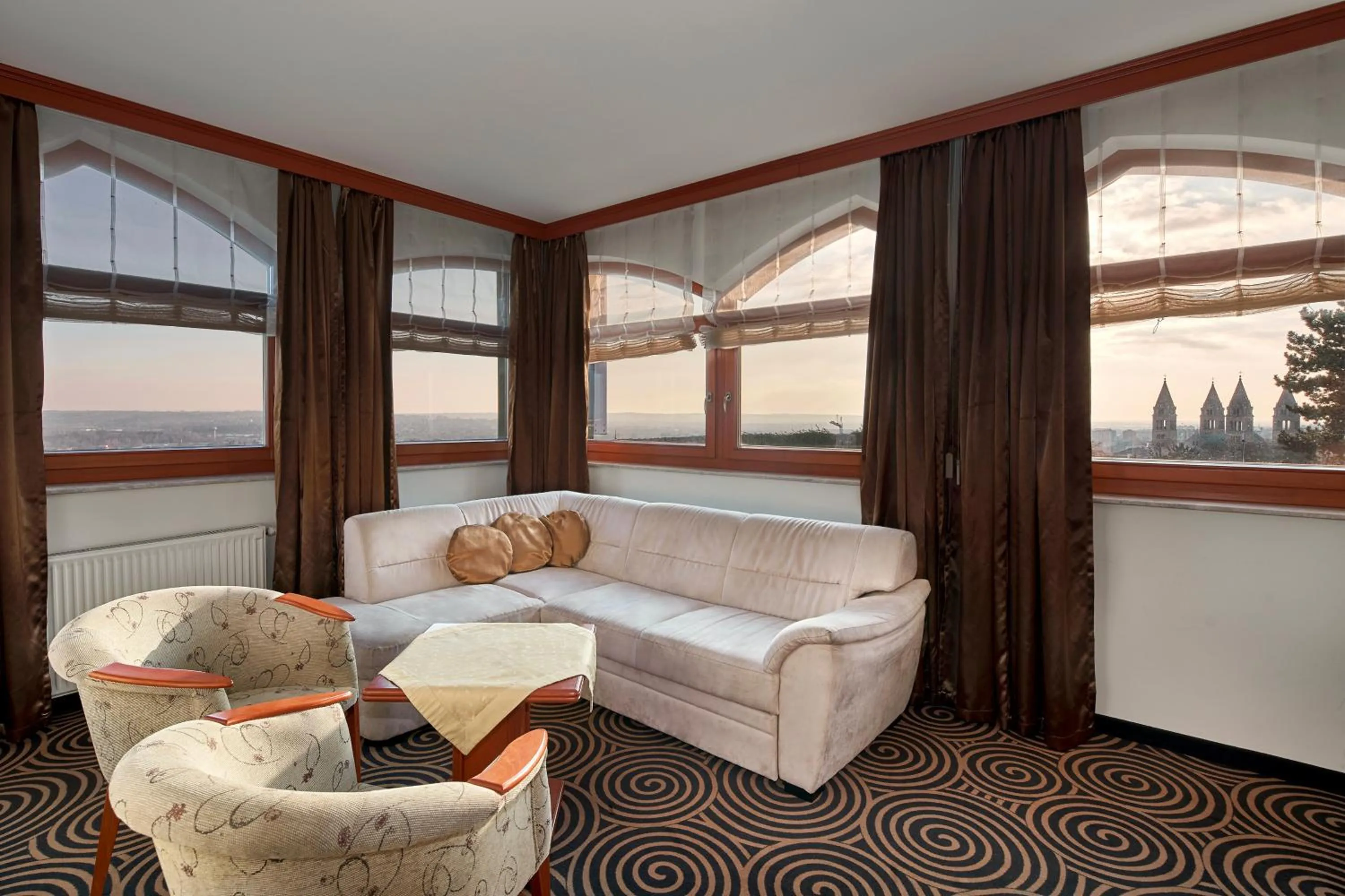 Living room in Sándor Hotel