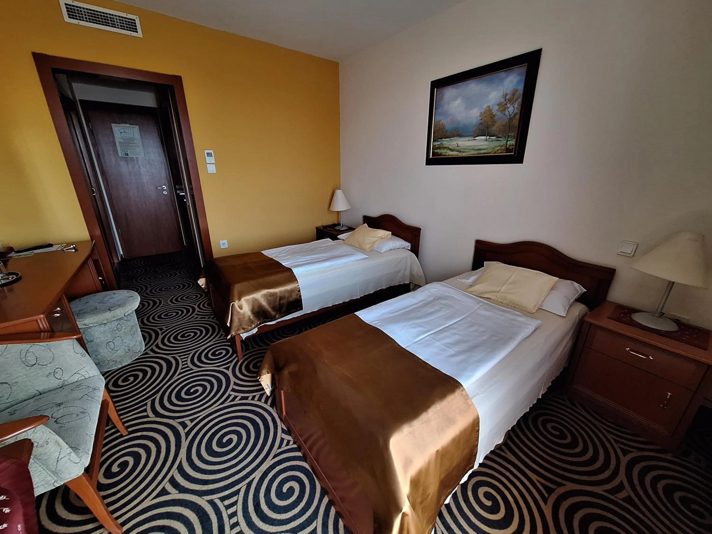 Bed in Sándor Hotel