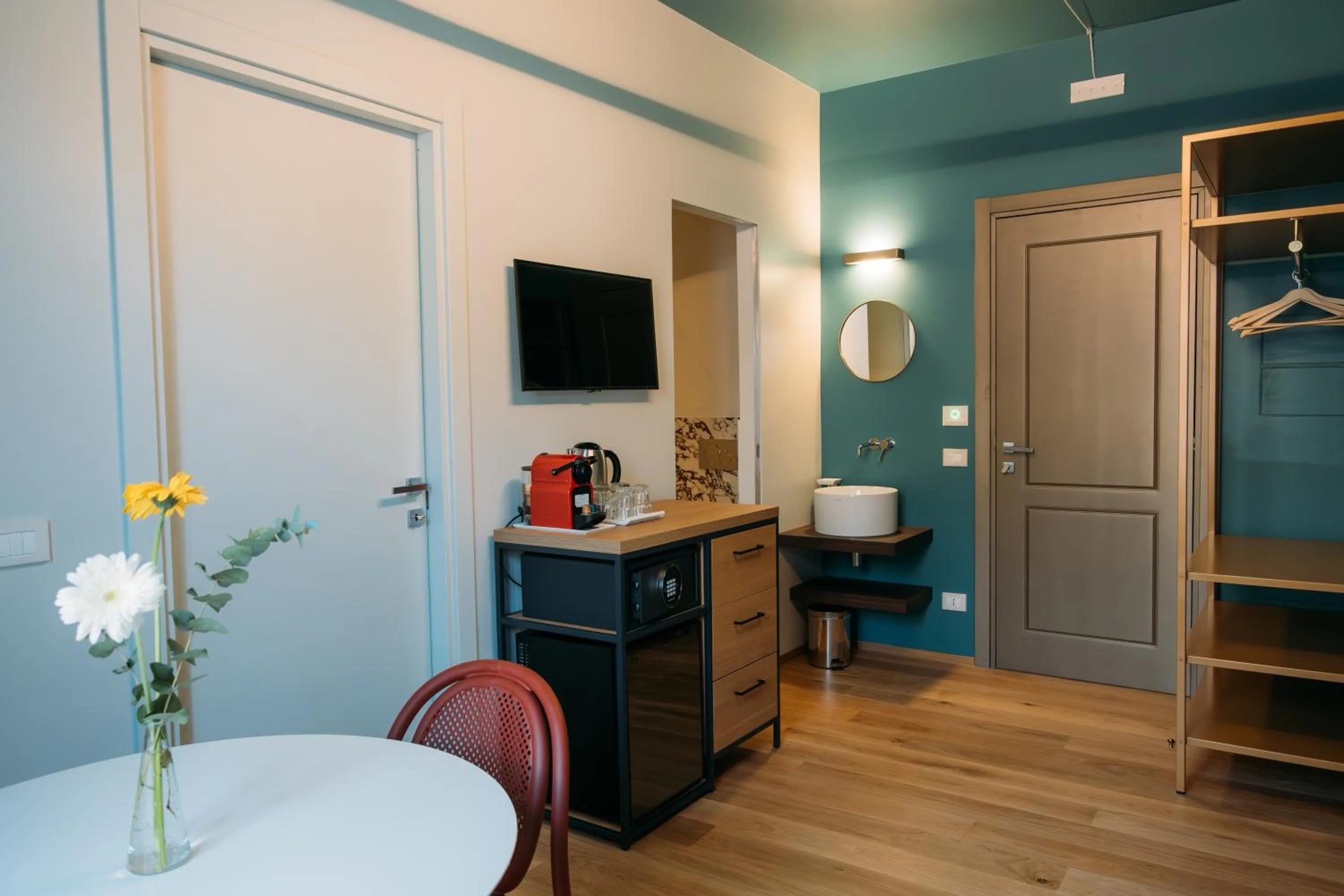 Bed in Boutique Centrale Palace Hotel