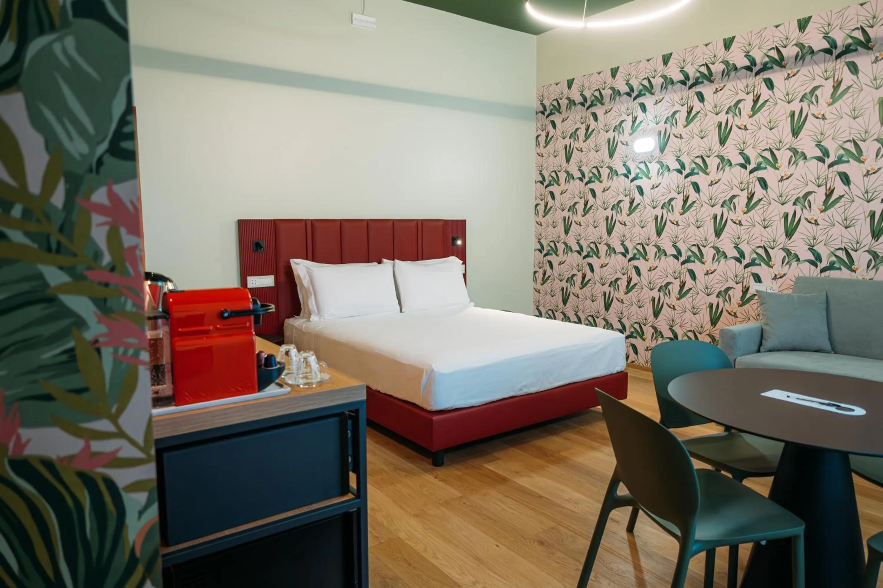 Bed in Boutique Centrale Palace Hotel