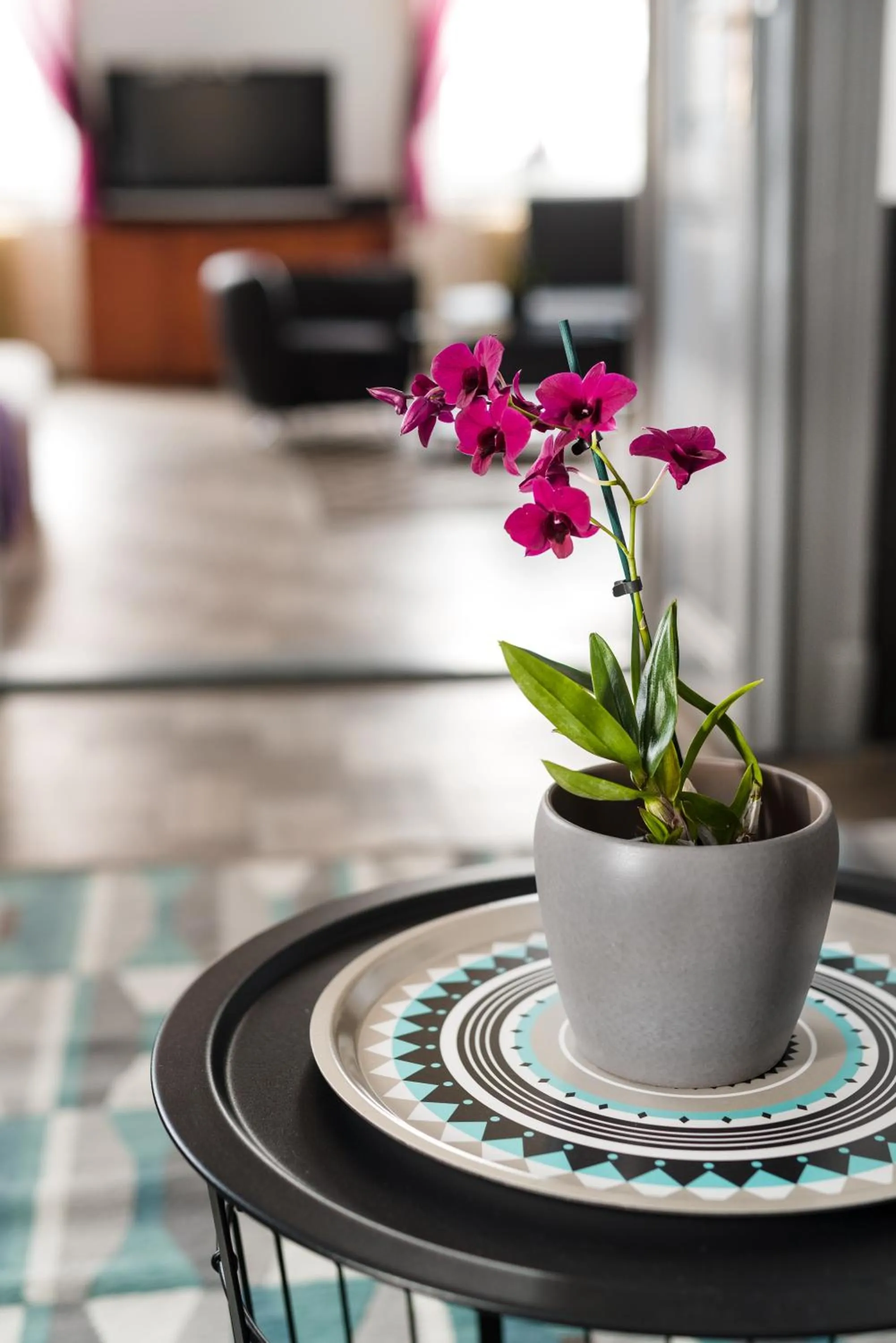 Decorative detail in Karma Boutique Apartments