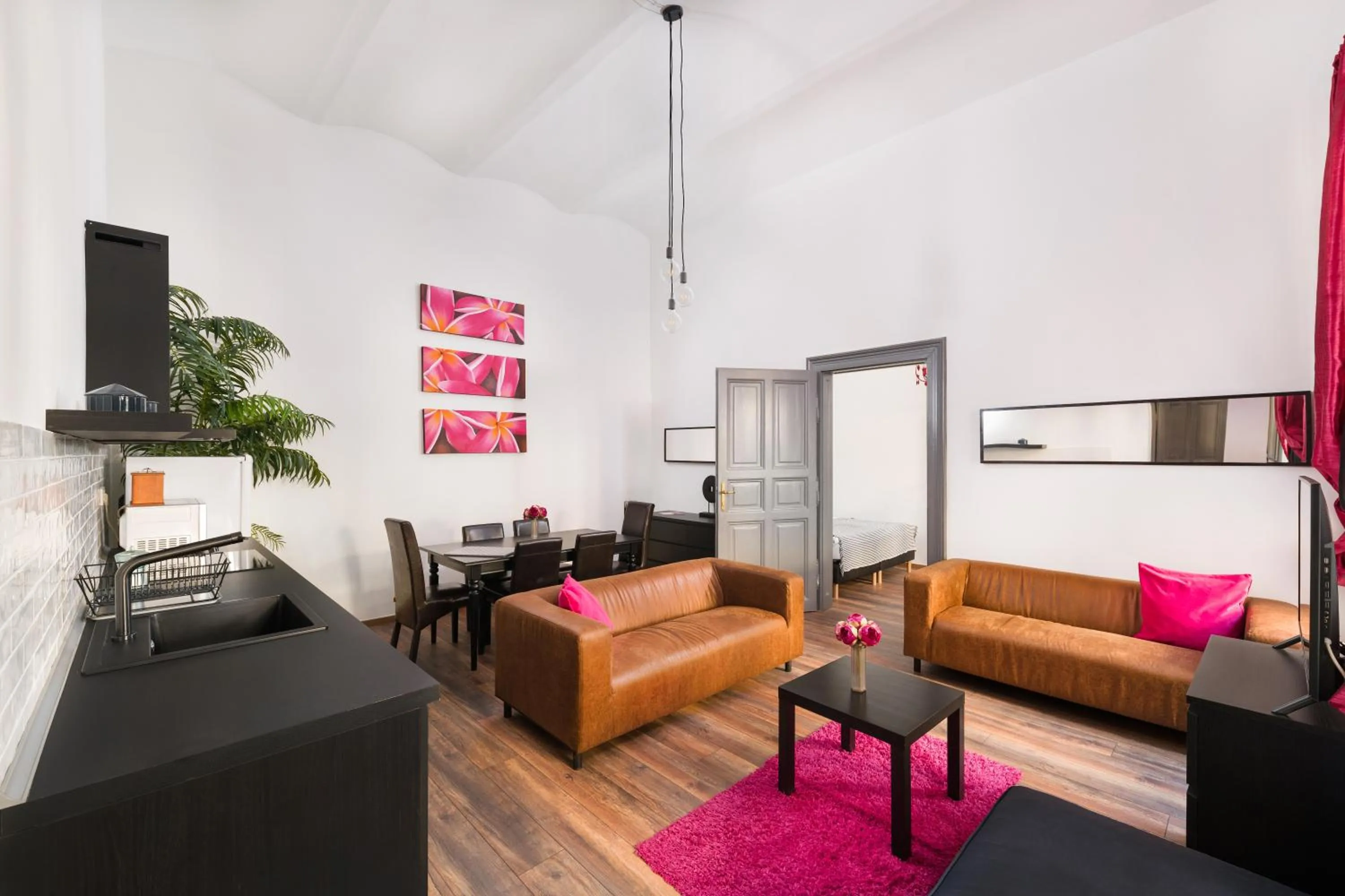 Living room in Karma Boutique Apartments