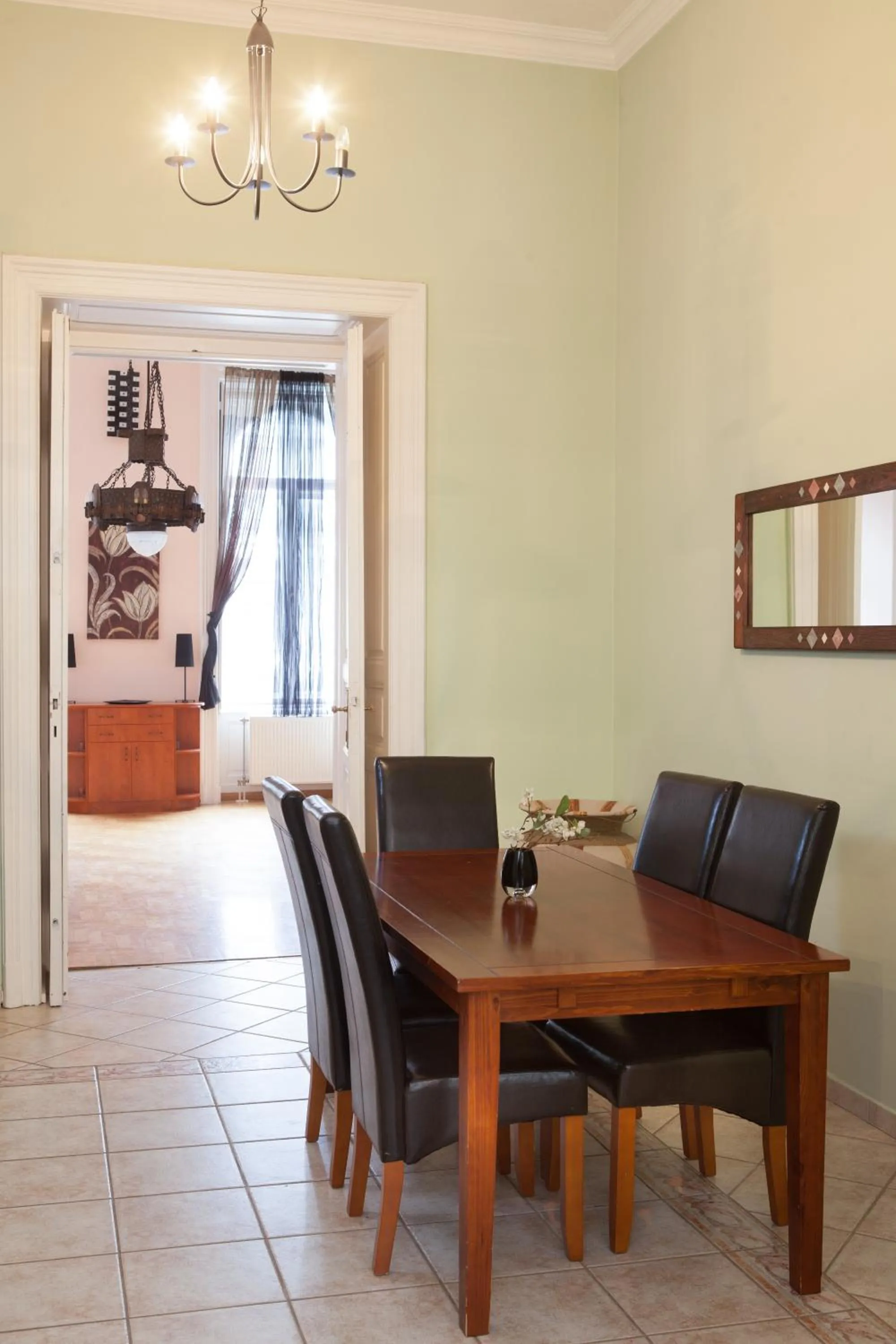 Dining area in Karma Boutique Apartments