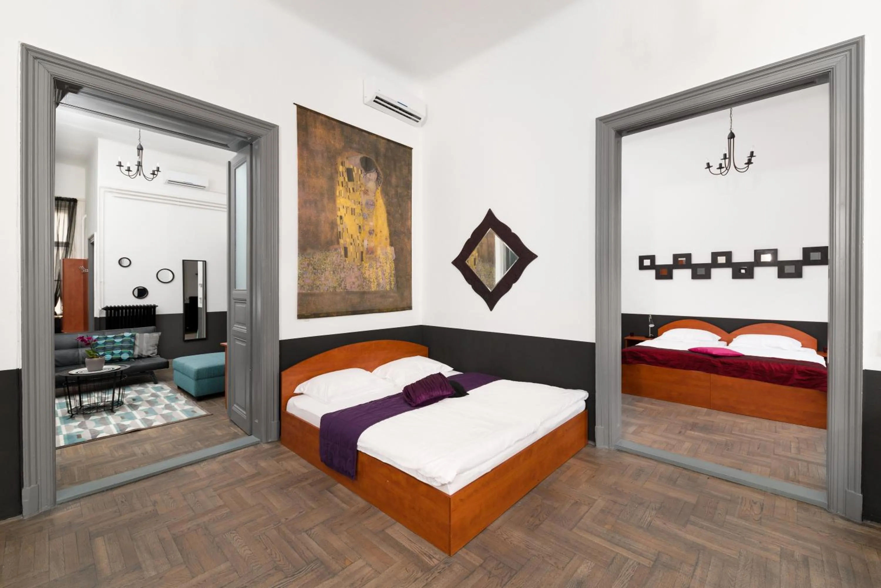 Bedroom, Bed in Karma Boutique Apartments