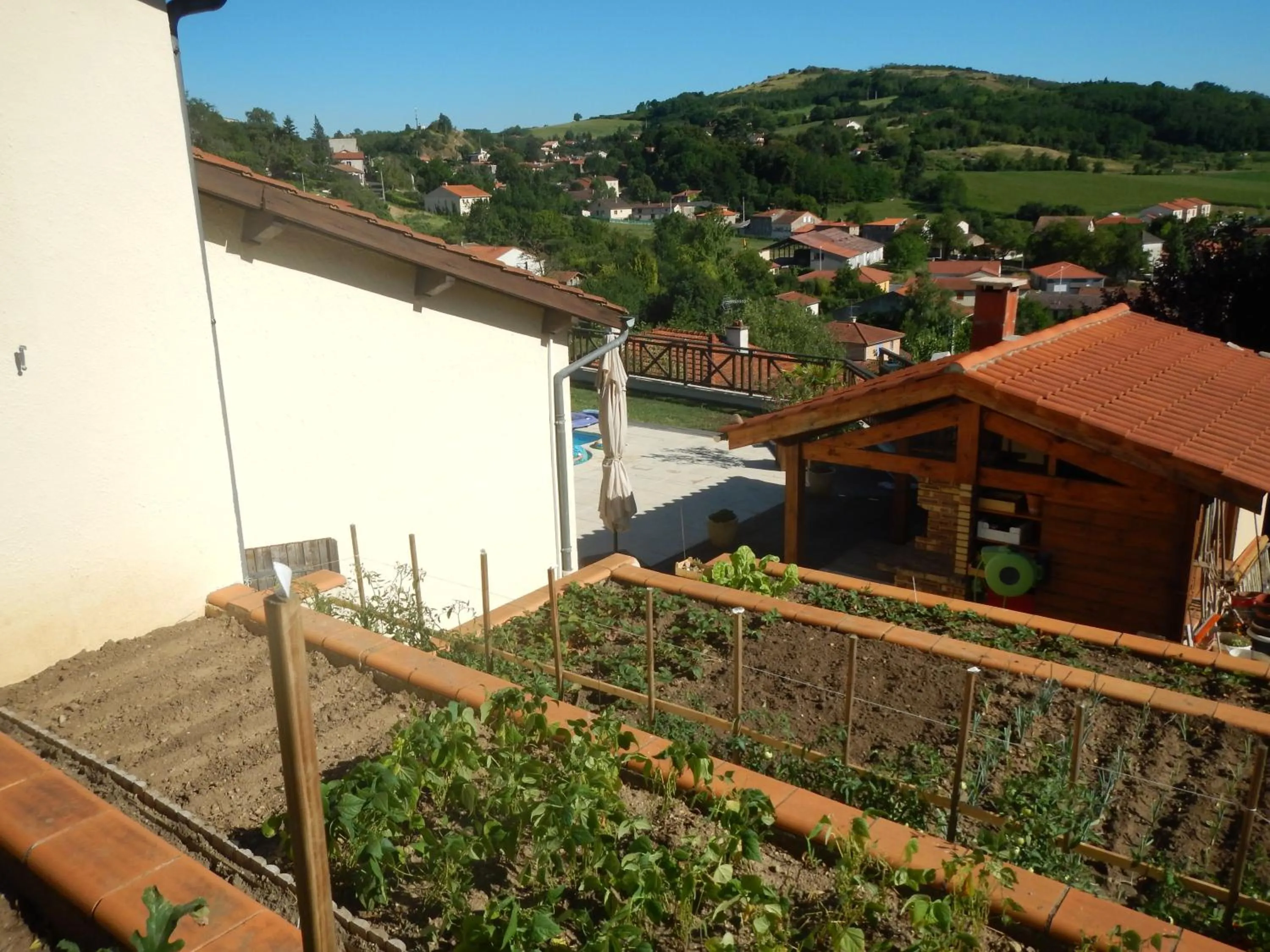 Garden in chambre chez mamie do