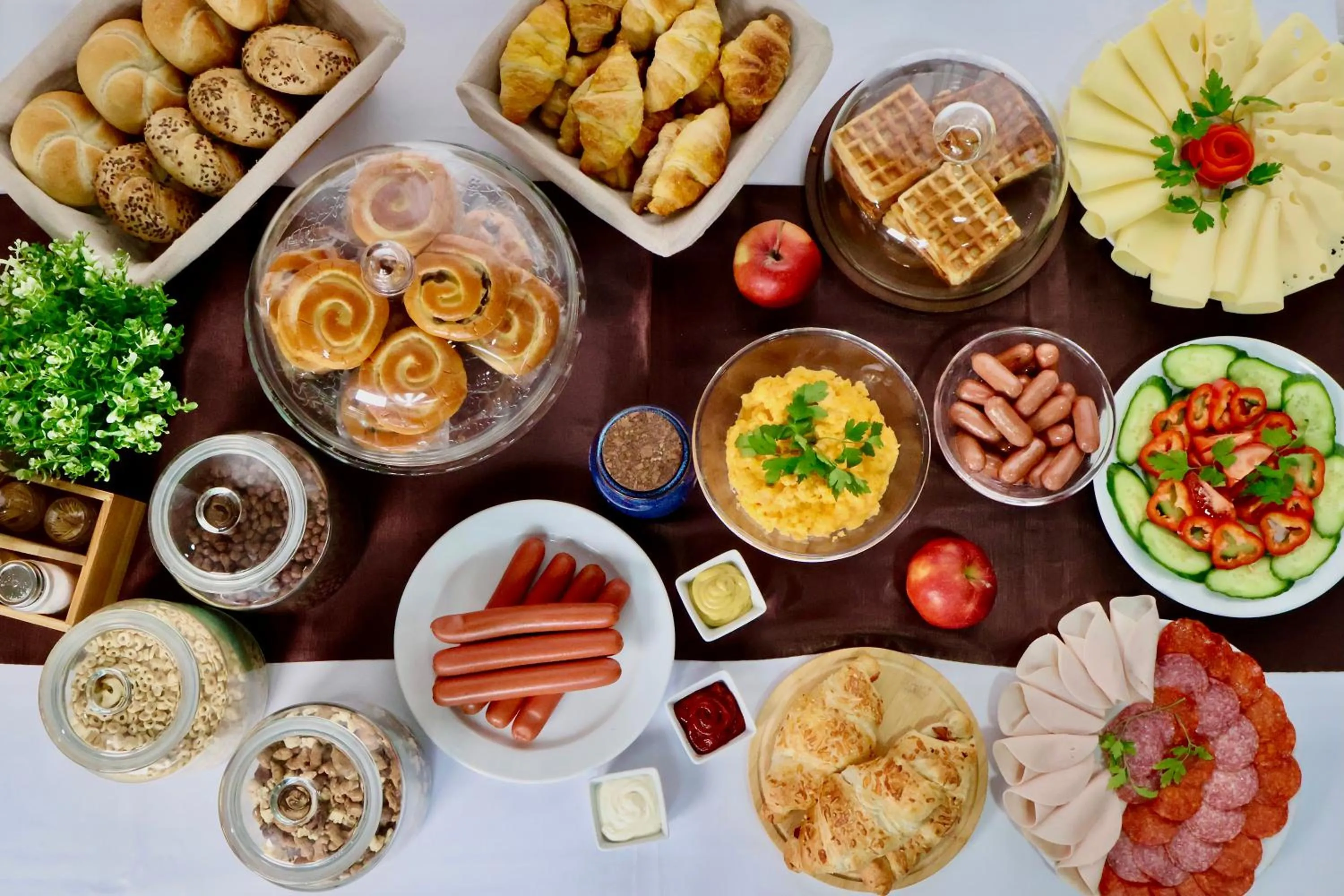 Breakfast in Hotel Amadeus