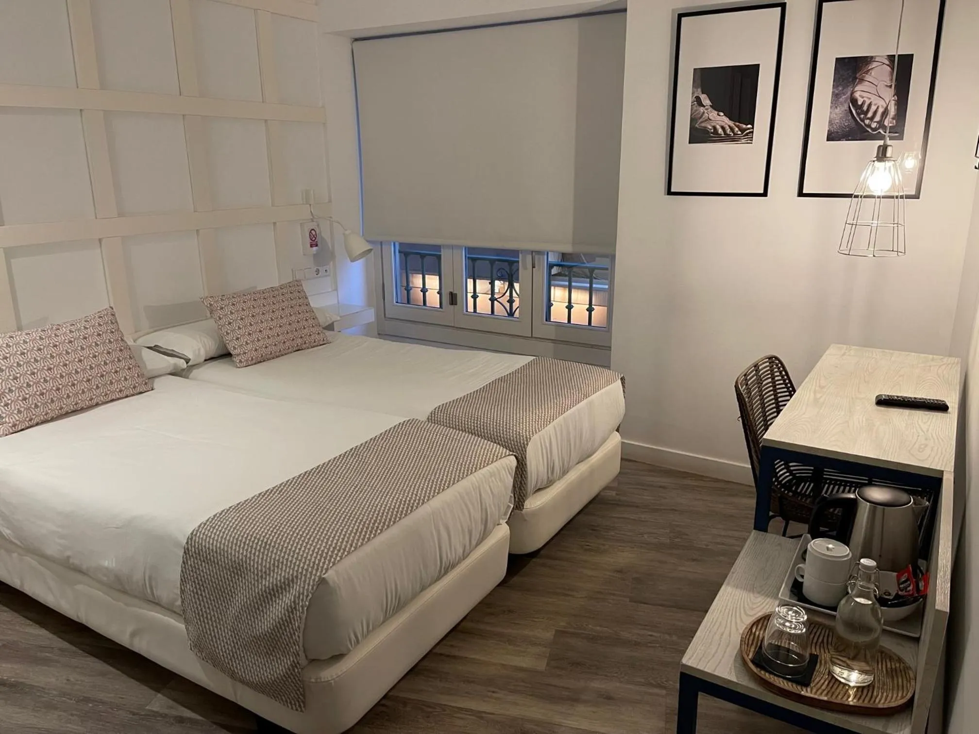 Decorative detail, Bed in Hotel Boutique Teatro Romano