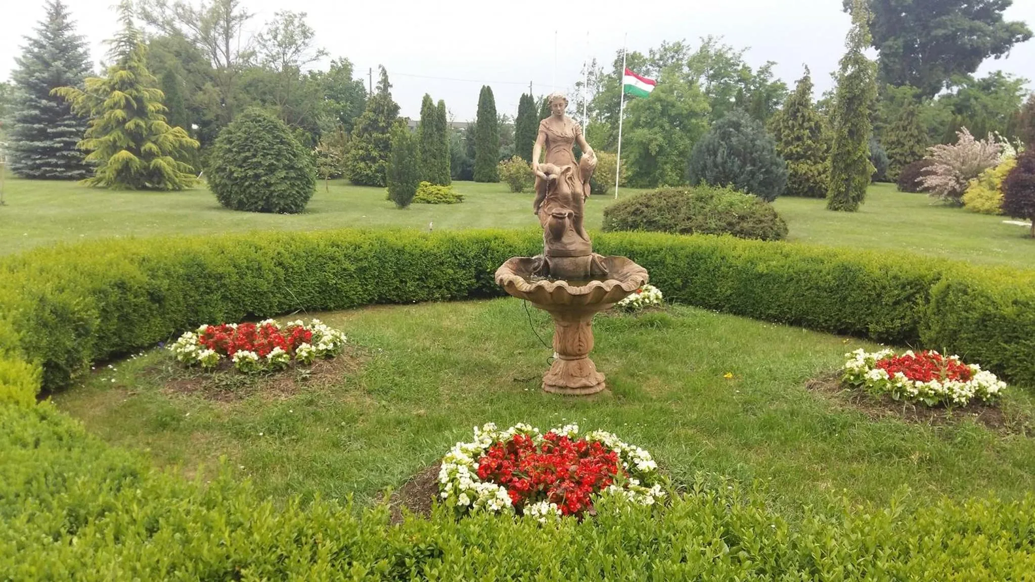 Garden view in Barokk Hotel