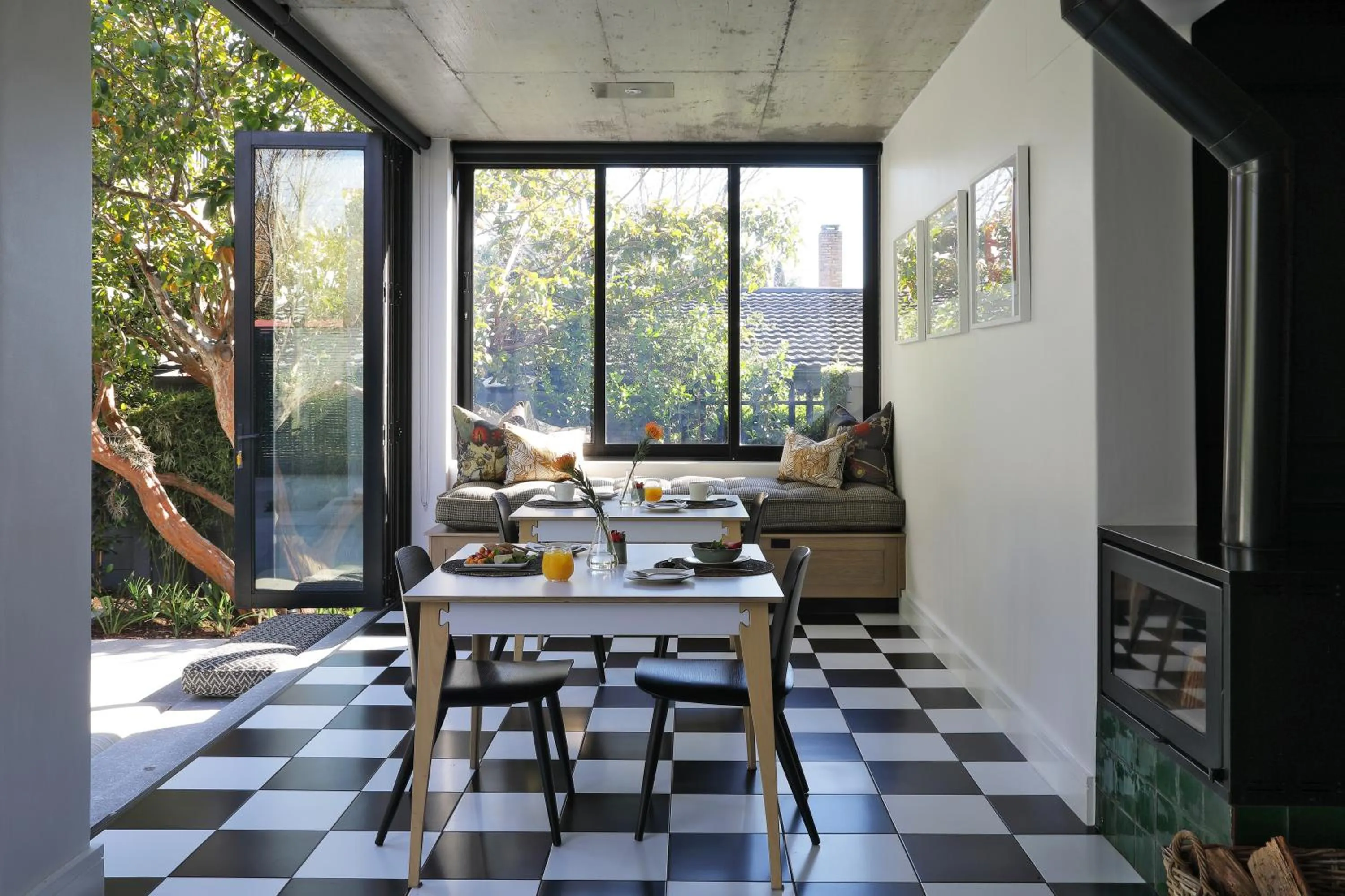 Seating area in Twice Central Guest House