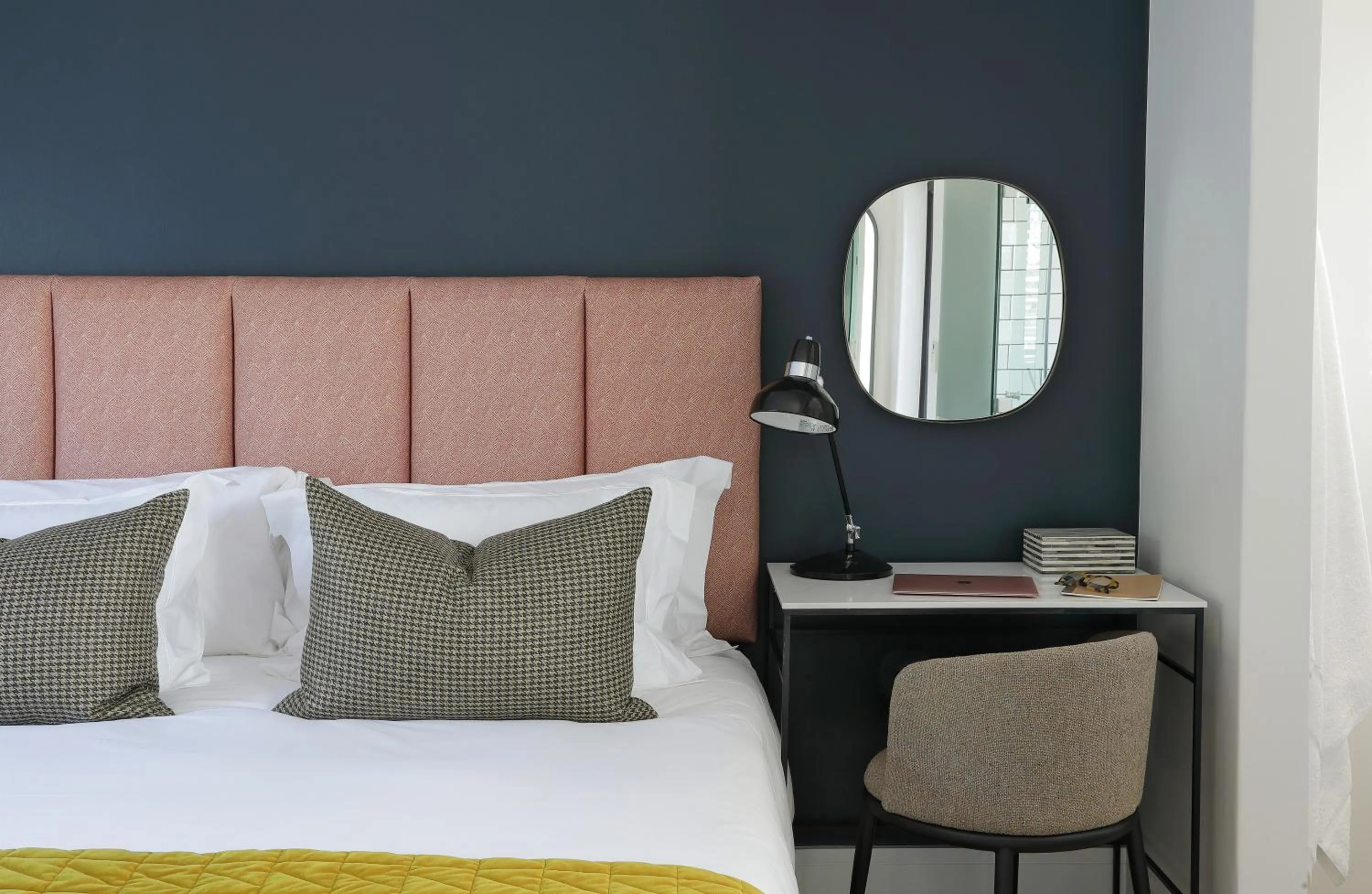 Bed in Twice Central Guest House