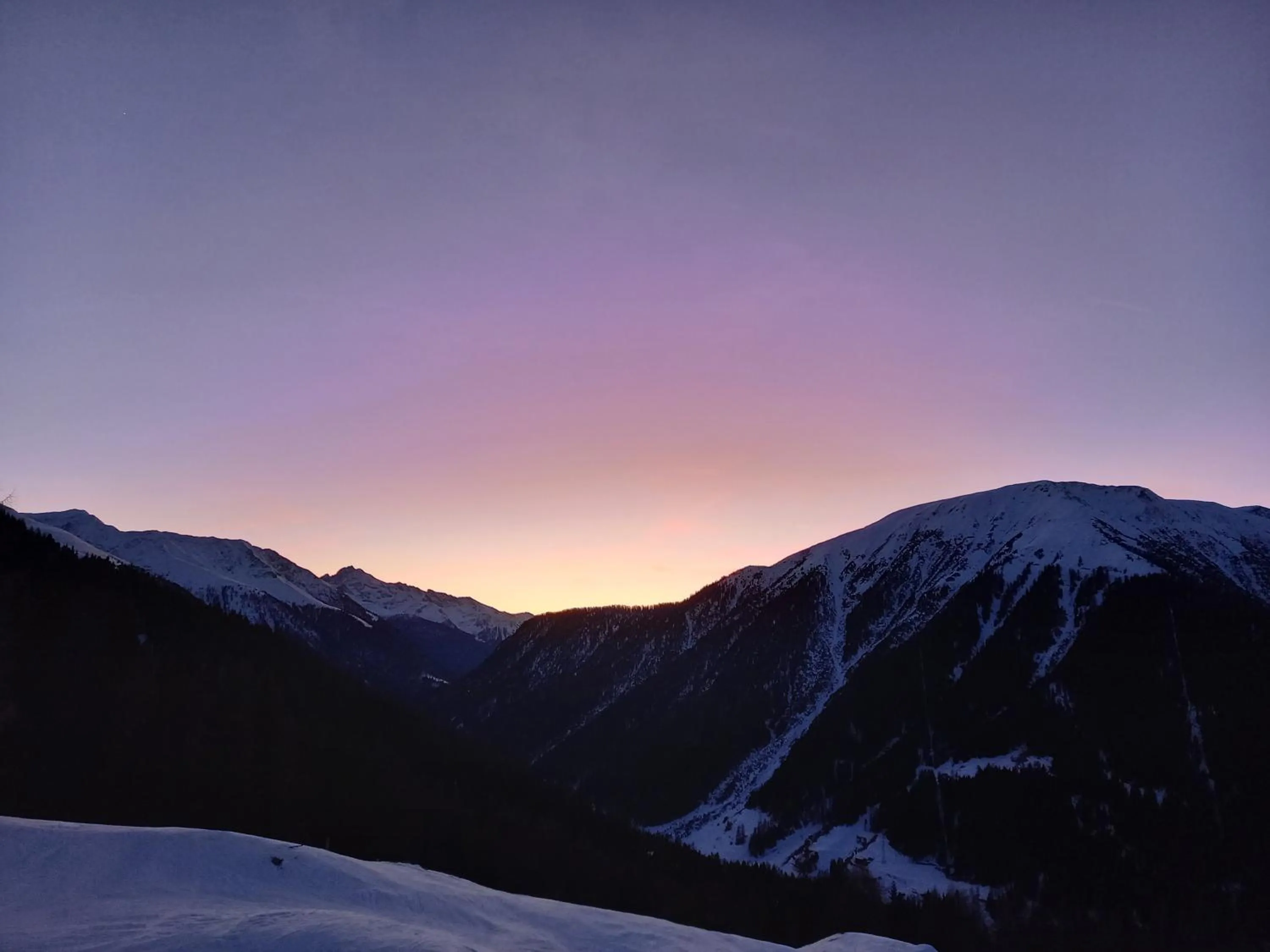 Natural landscape in Shima-Davos