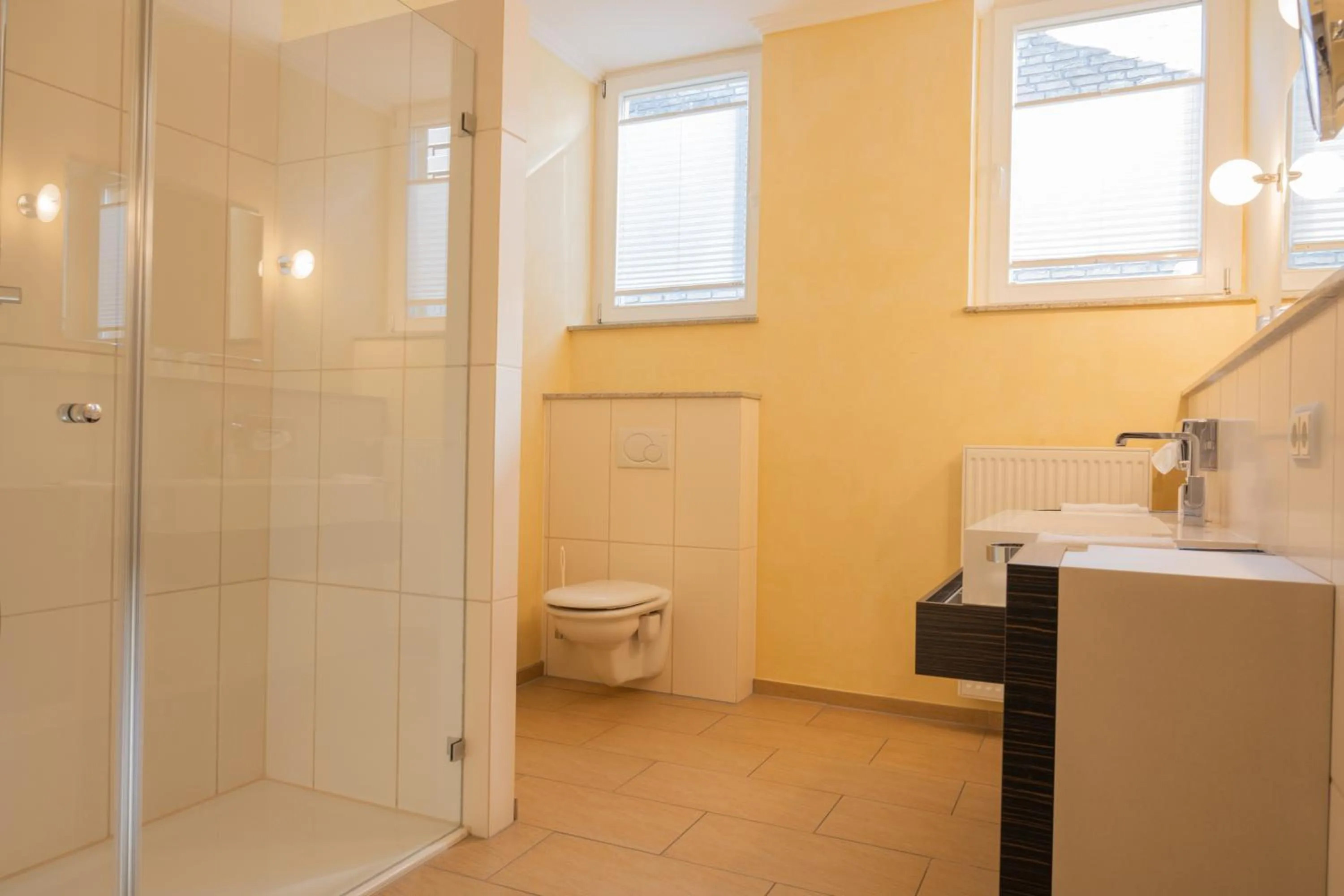 Bathroom in Gästehaus Heinrich Schüchtermann