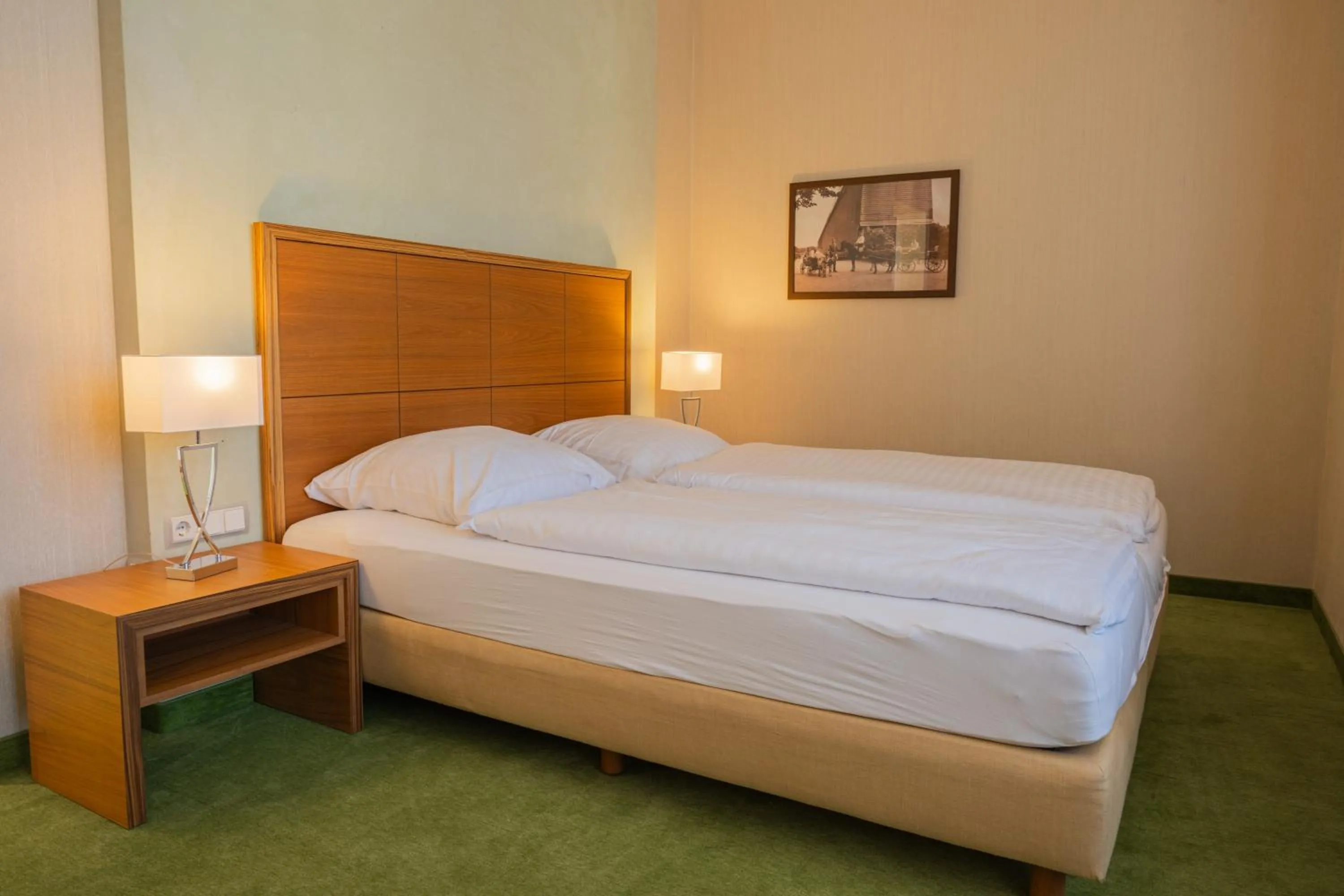 Bed in Gästehaus Heinrich Schüchtermann