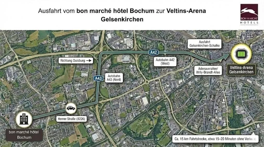 bon marché hôtel Bochum