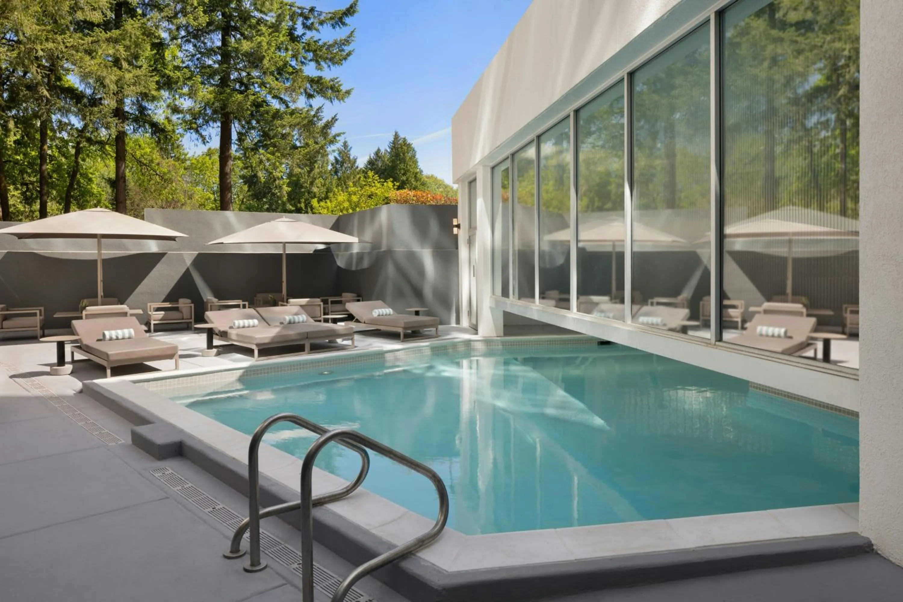 Swimming pool in AC Hotel by Marriott Portland Lake Oswego