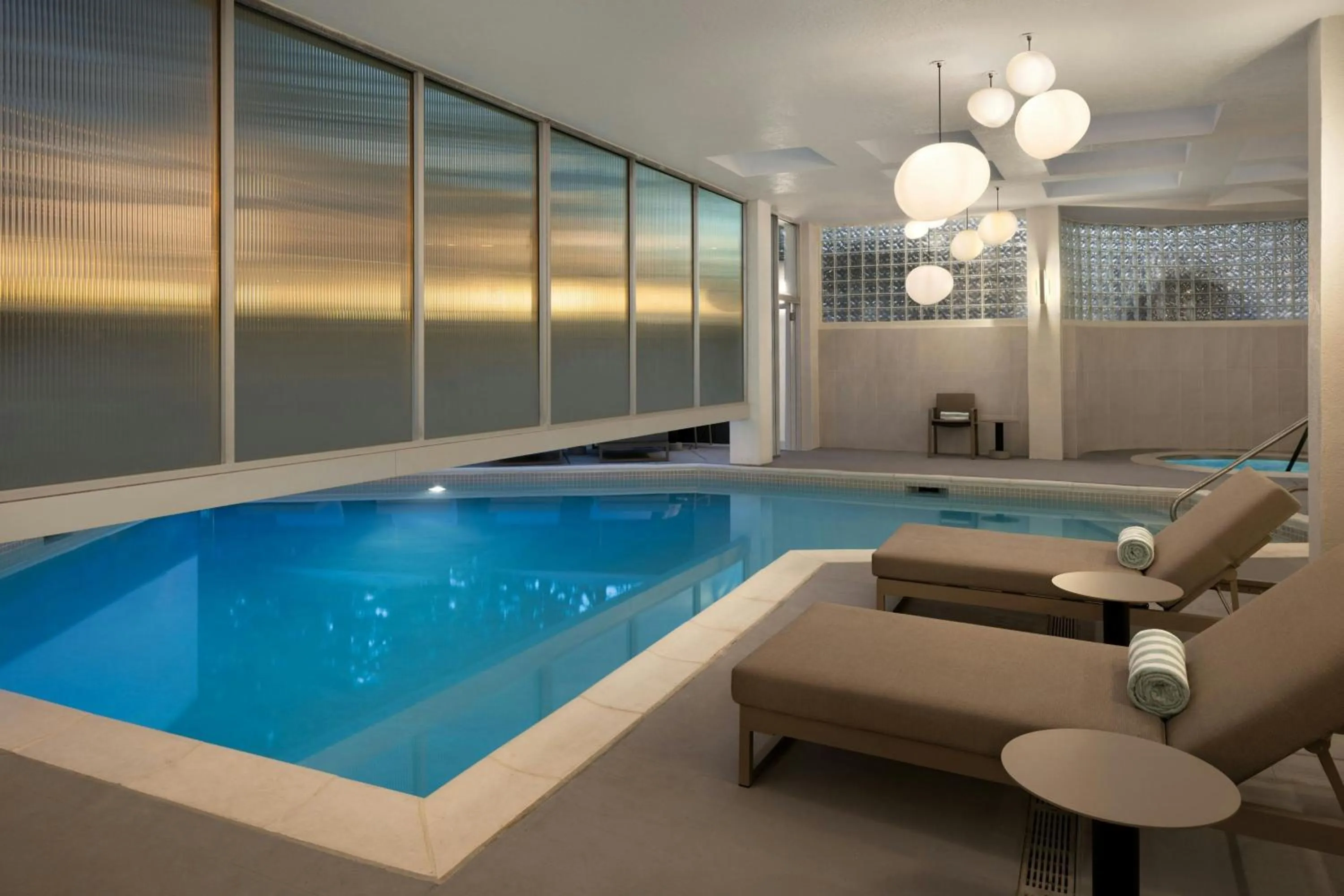 Swimming pool in AC Hotel by Marriott Portland Lake Oswego