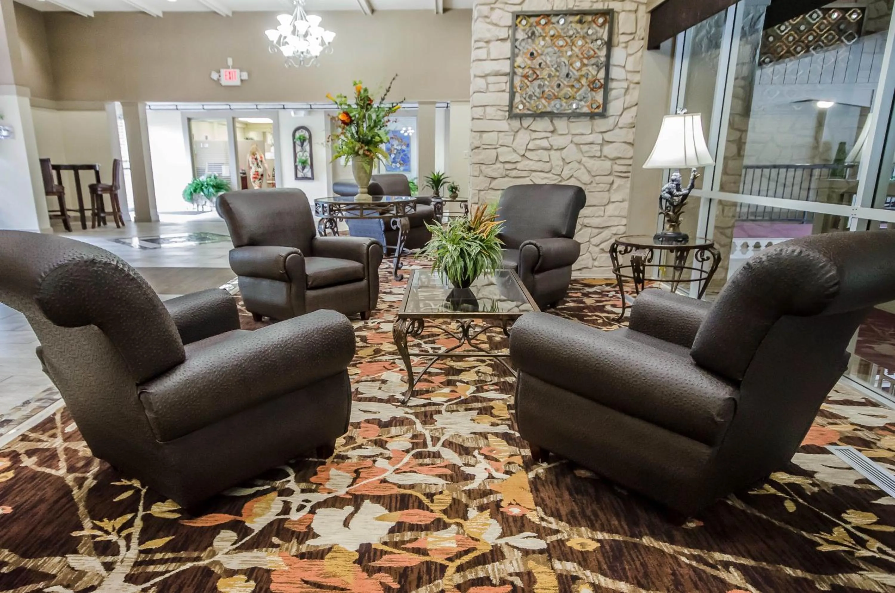 Lobby or reception in Radisson Hotel Louisville North