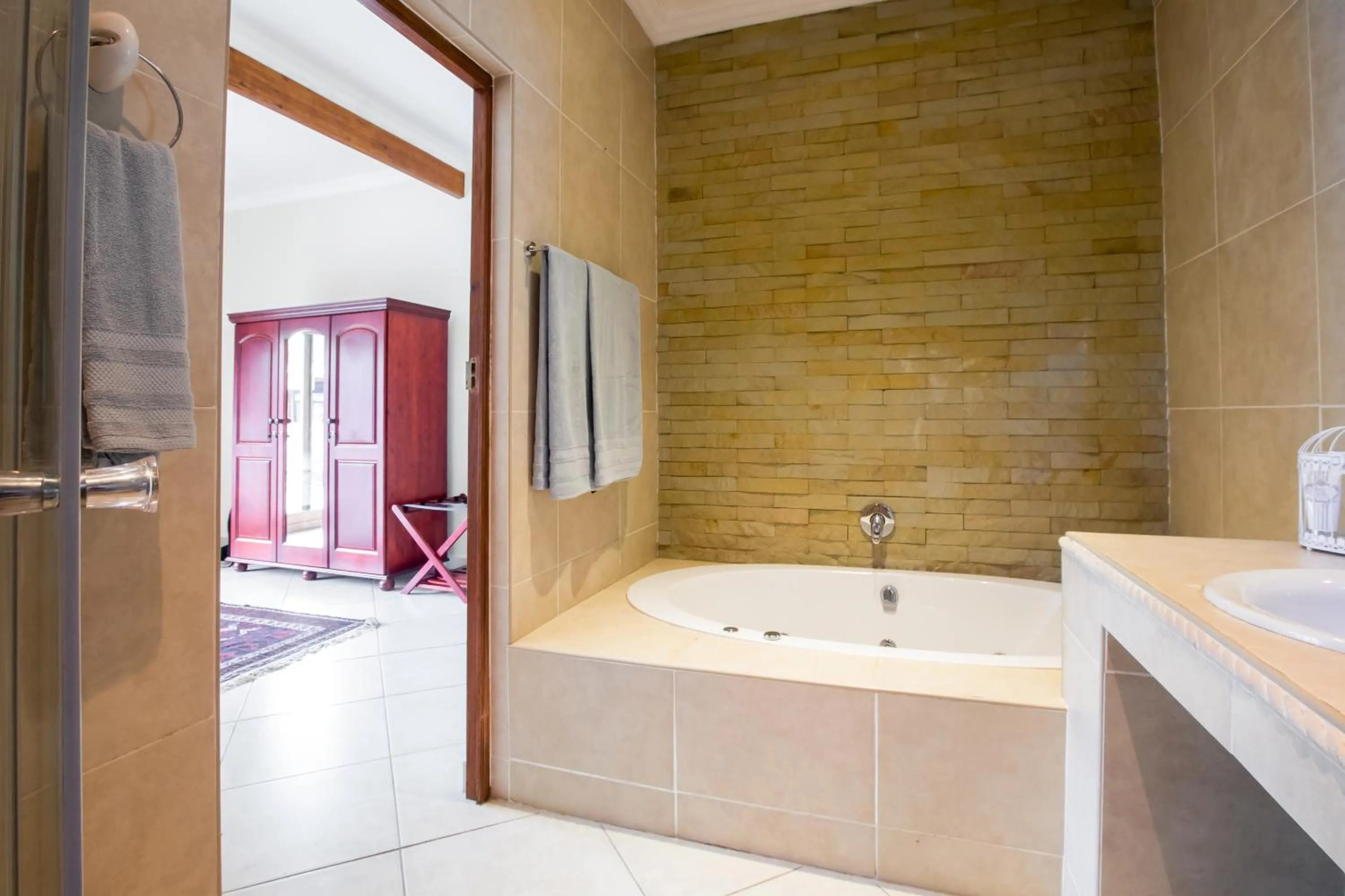 Bathroom in Turtle Bay Lodge