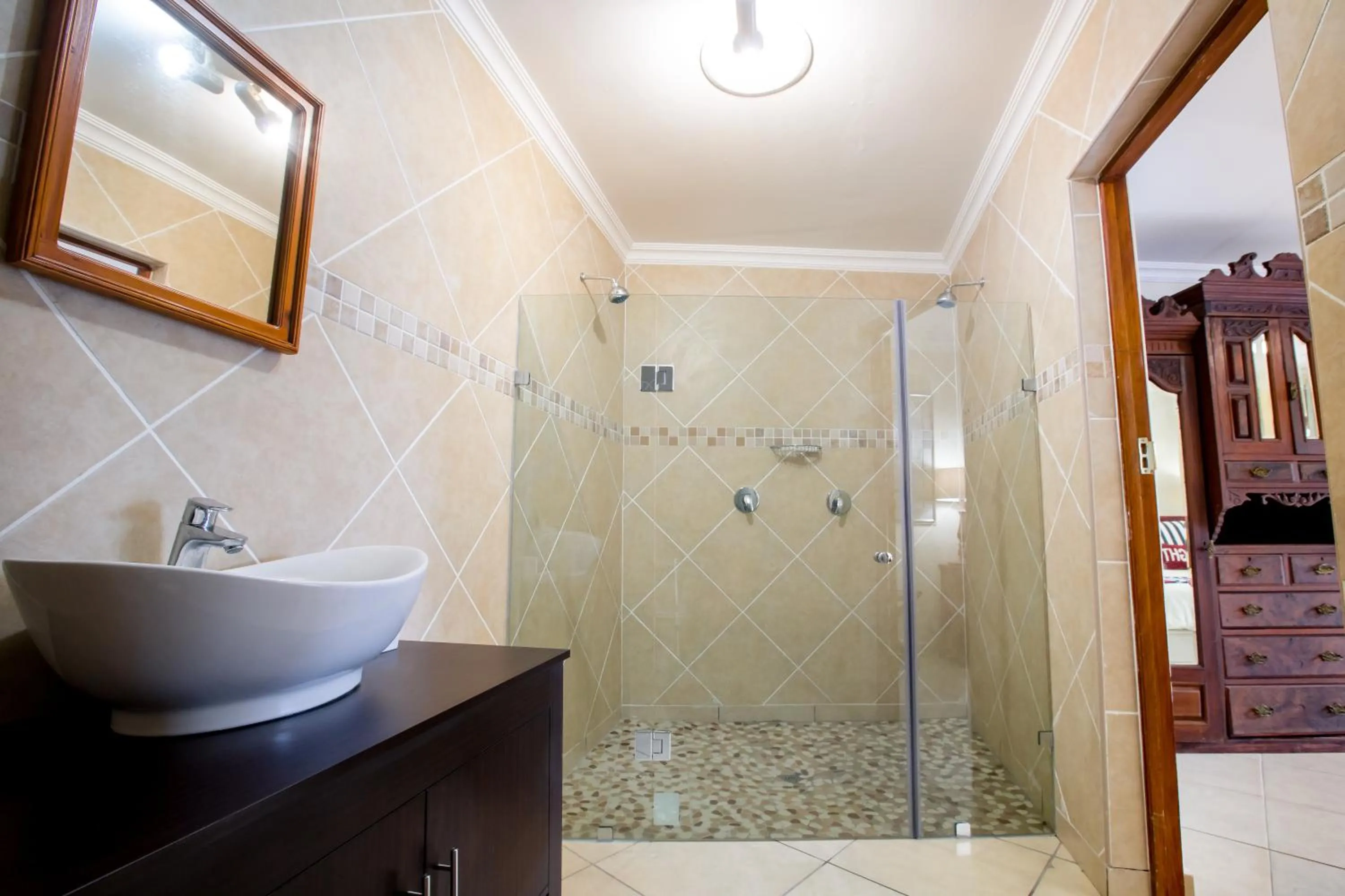Bathroom in Turtle Bay Lodge