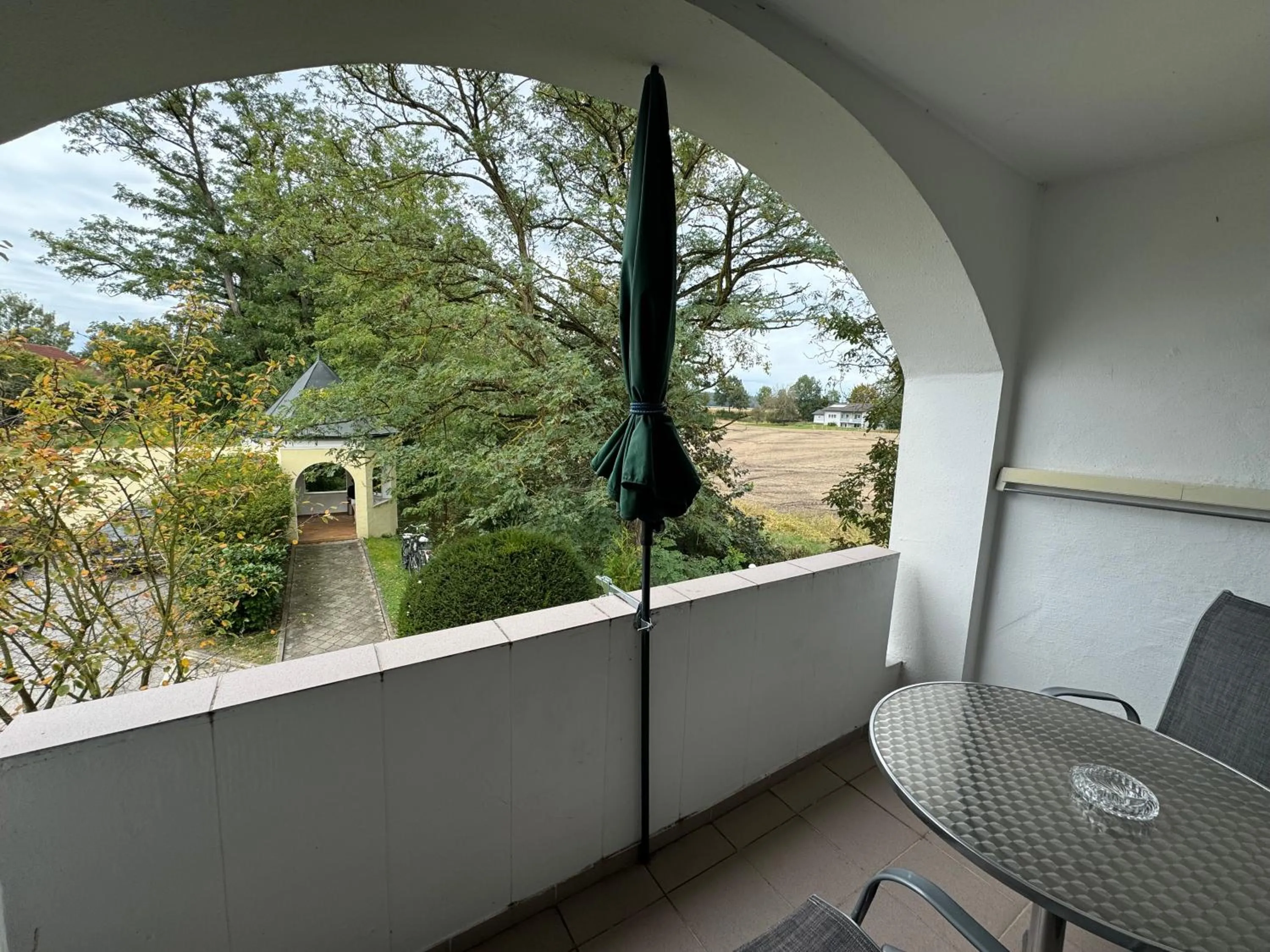 Balcony/Terrace in Schloss Kirchham Appartement - & Wellnessanlage