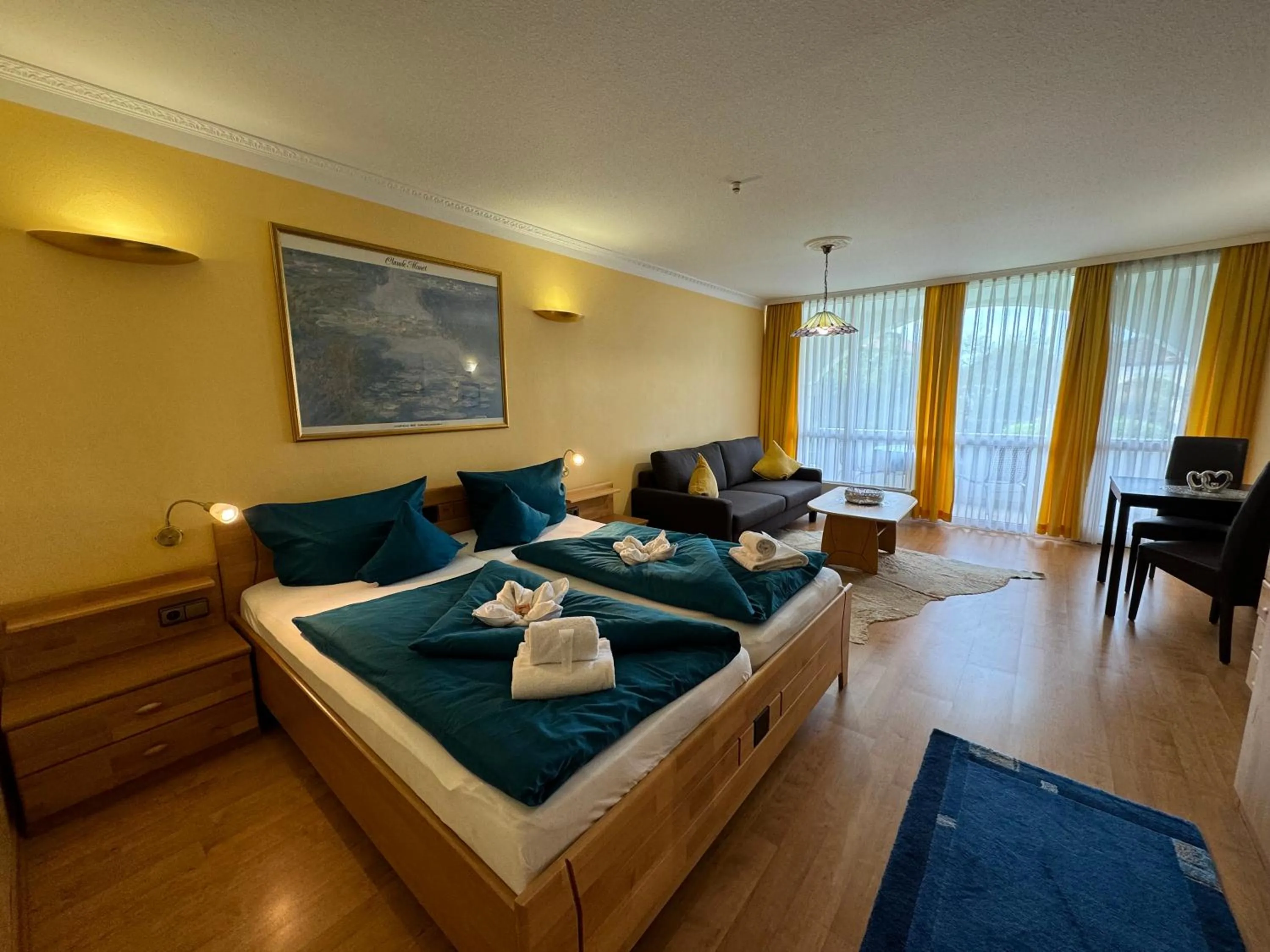 Bedroom in Schloss Kirchham Appartement - & Wellnessanlage