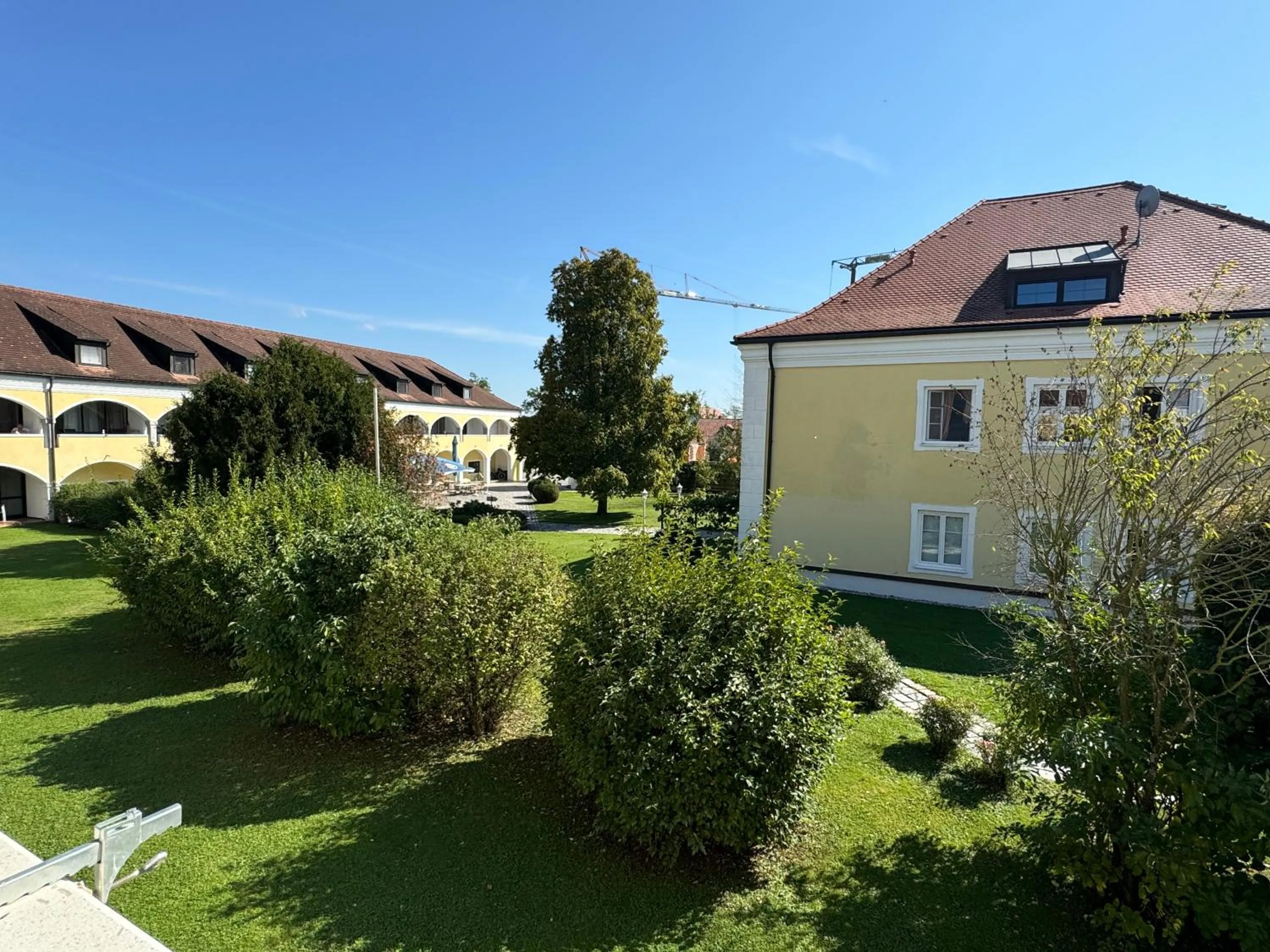 Garden in Schloss Kirchham Appartement - & Wellnessanlage