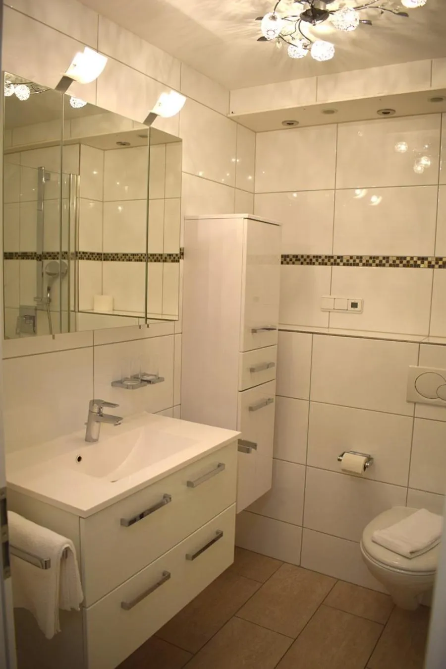 Bathroom in Schloss Kirchham Appartement - & Wellnessanlage