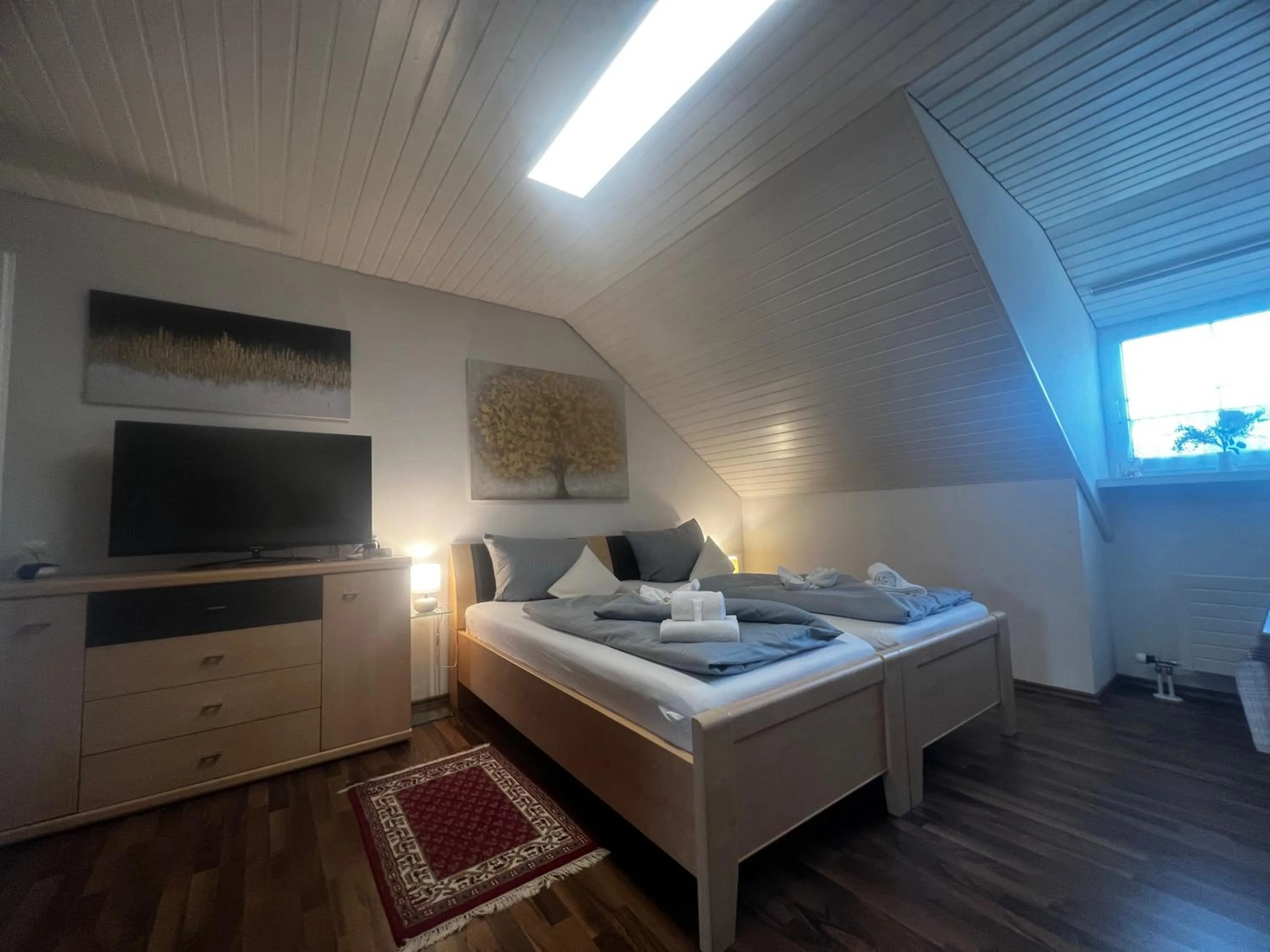 Bedroom, Bed in Schloss Kirchham Appartement - & Wellnessanlage