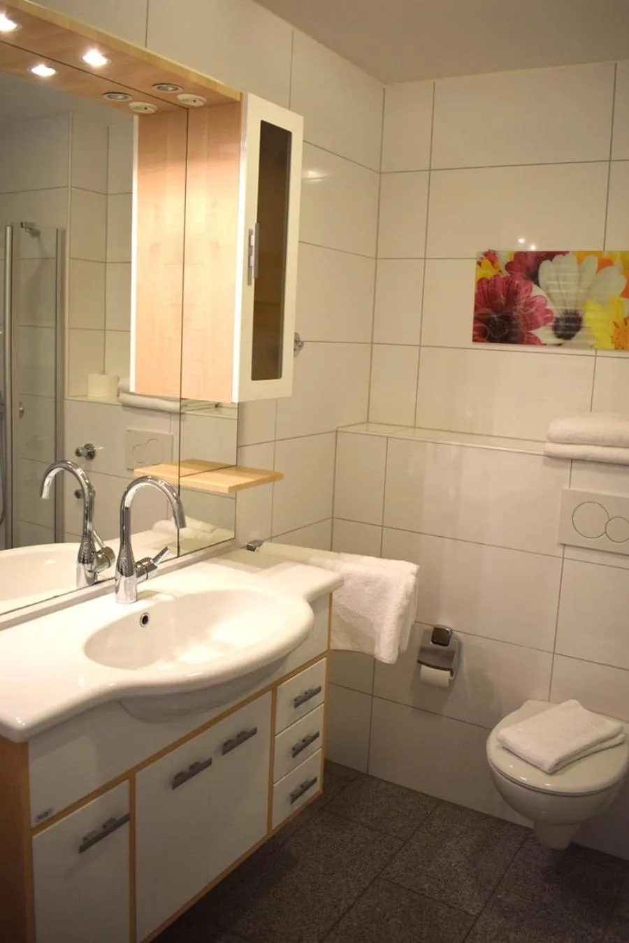 Bathroom in Schloss Kirchham Appartement - & Wellnessanlage