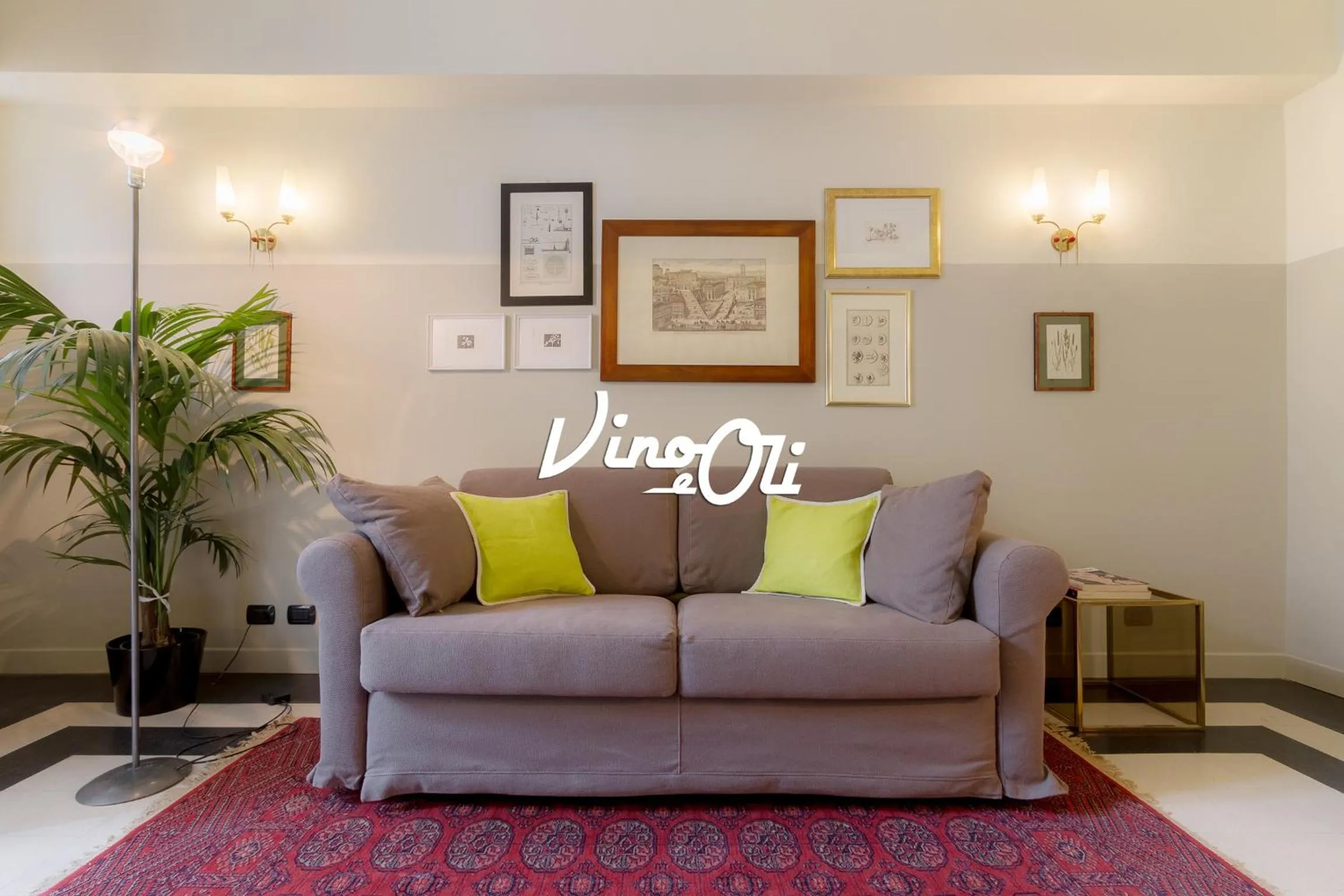 Living room in Vino e Oli Residenze