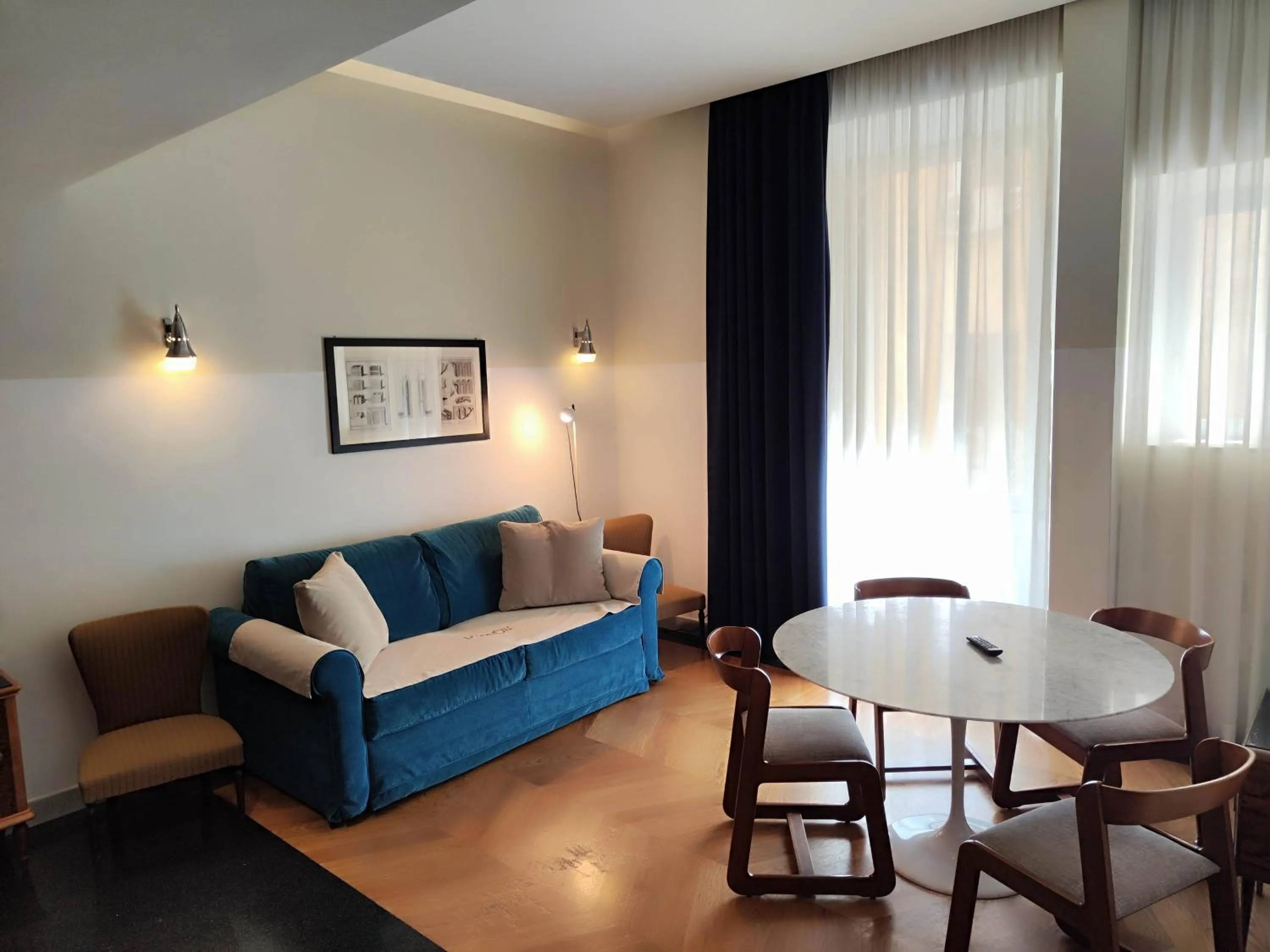 Living room in Vino e Oli Residenze