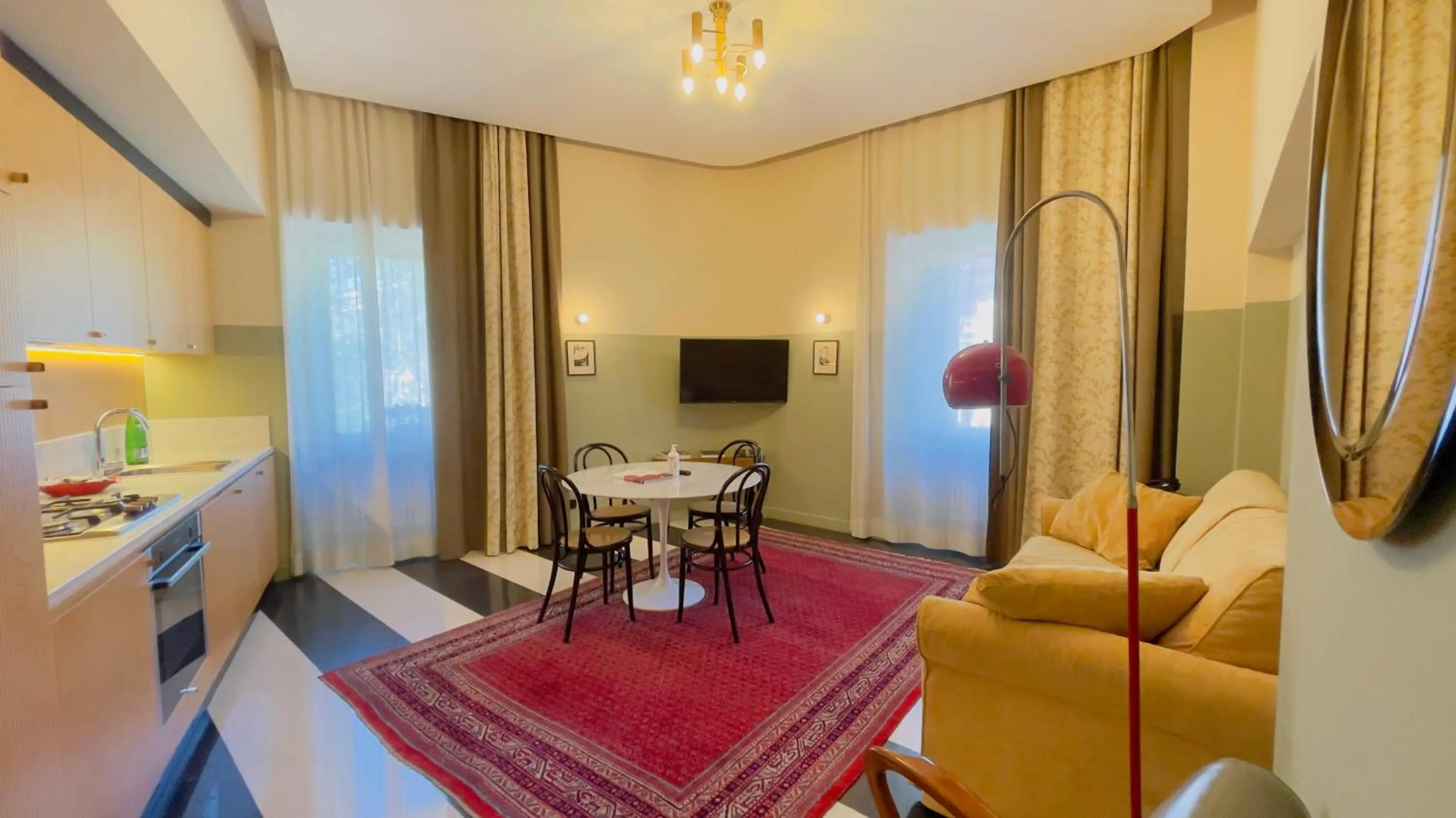 Living room in Vino e Oli Residenze