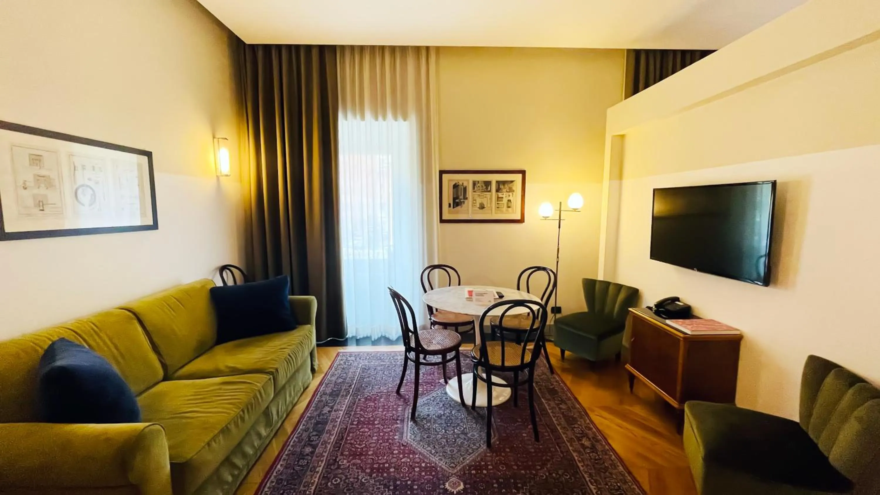 Living room in Vino e Oli Residenze