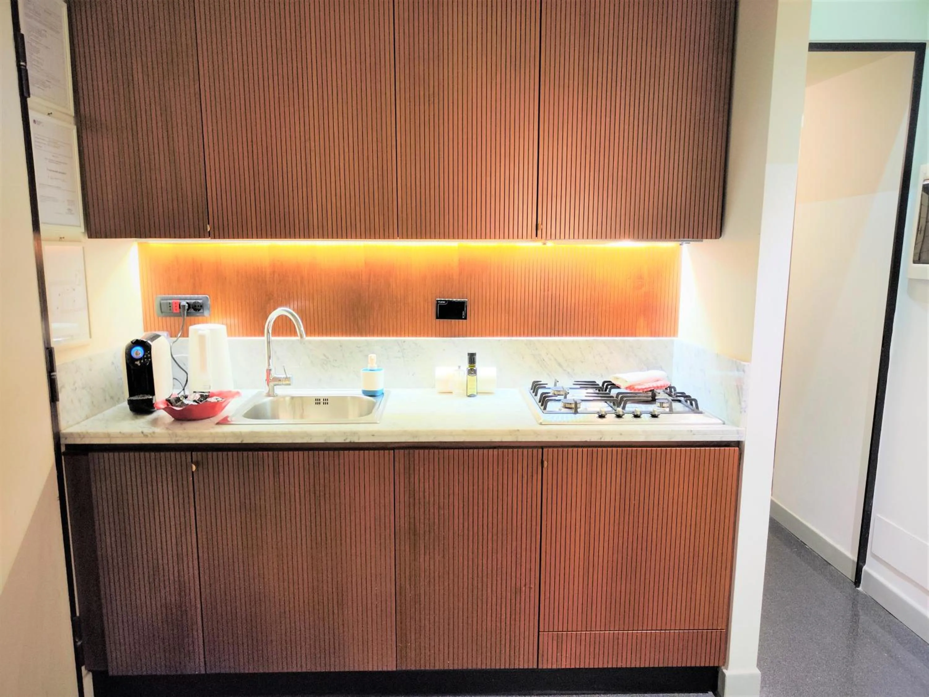 Kitchen or kitchenette in Vino e Oli Residenze