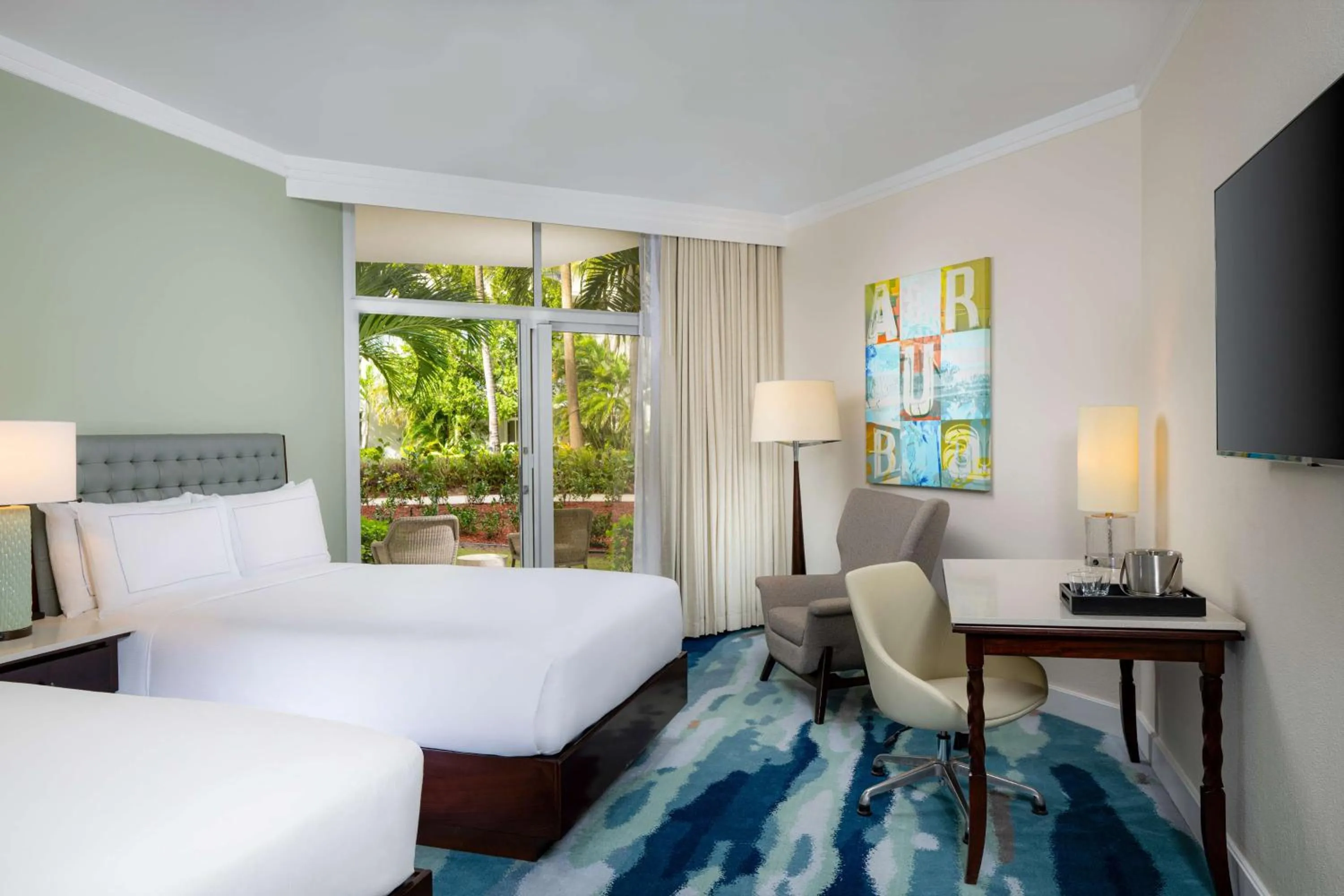 Bedroom, Bed in Hilton Aruba Caribbean Resort & Casino