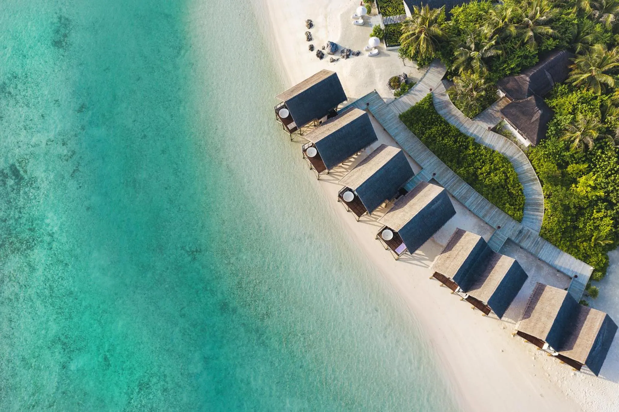 Bird's eye view in OZEN LIFE MAADHOO - Luxury All Inclusive with Free Transfers