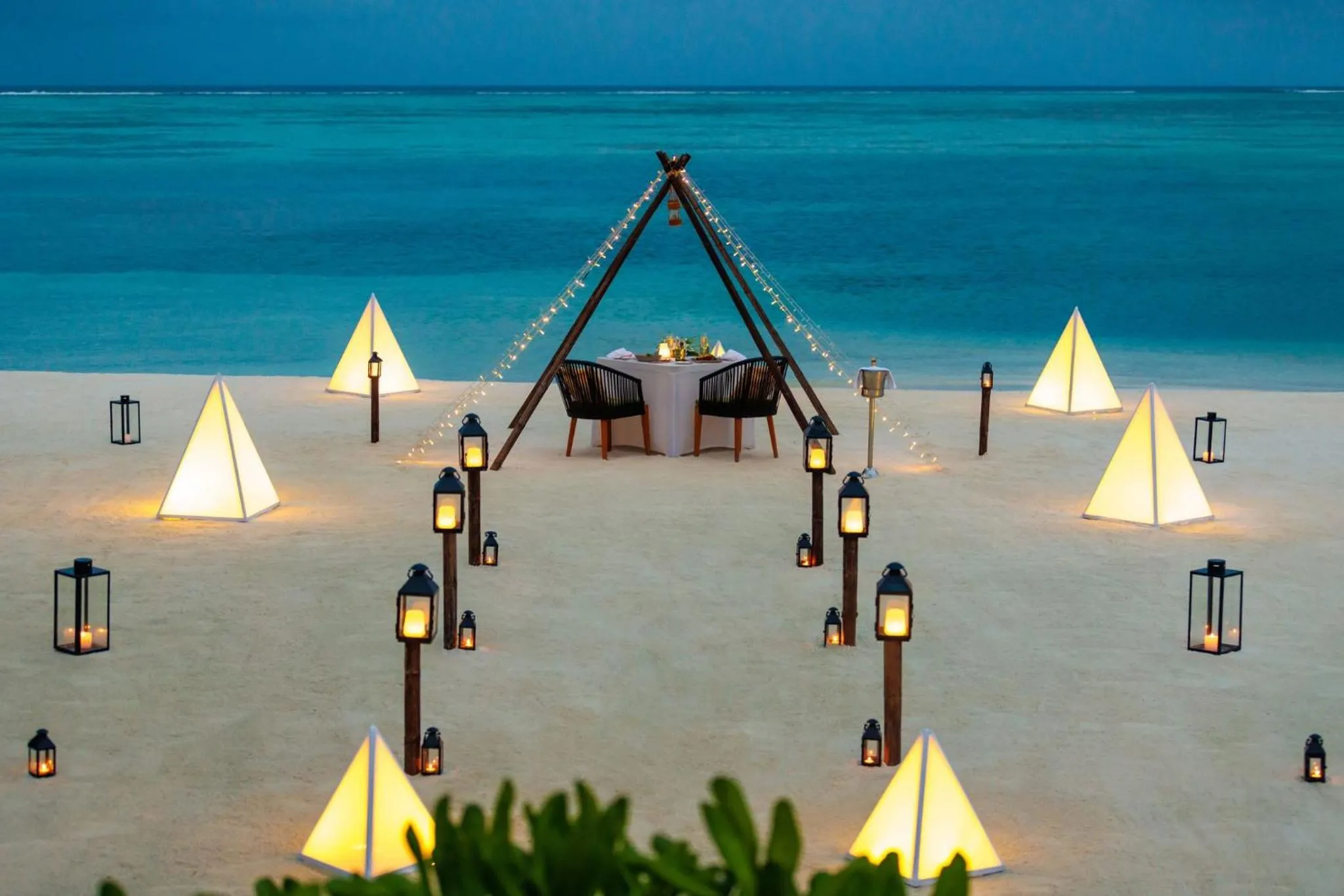 BBQ facilities in OZEN LIFE MAADHOO - Luxury All Inclusive with Free Transfers