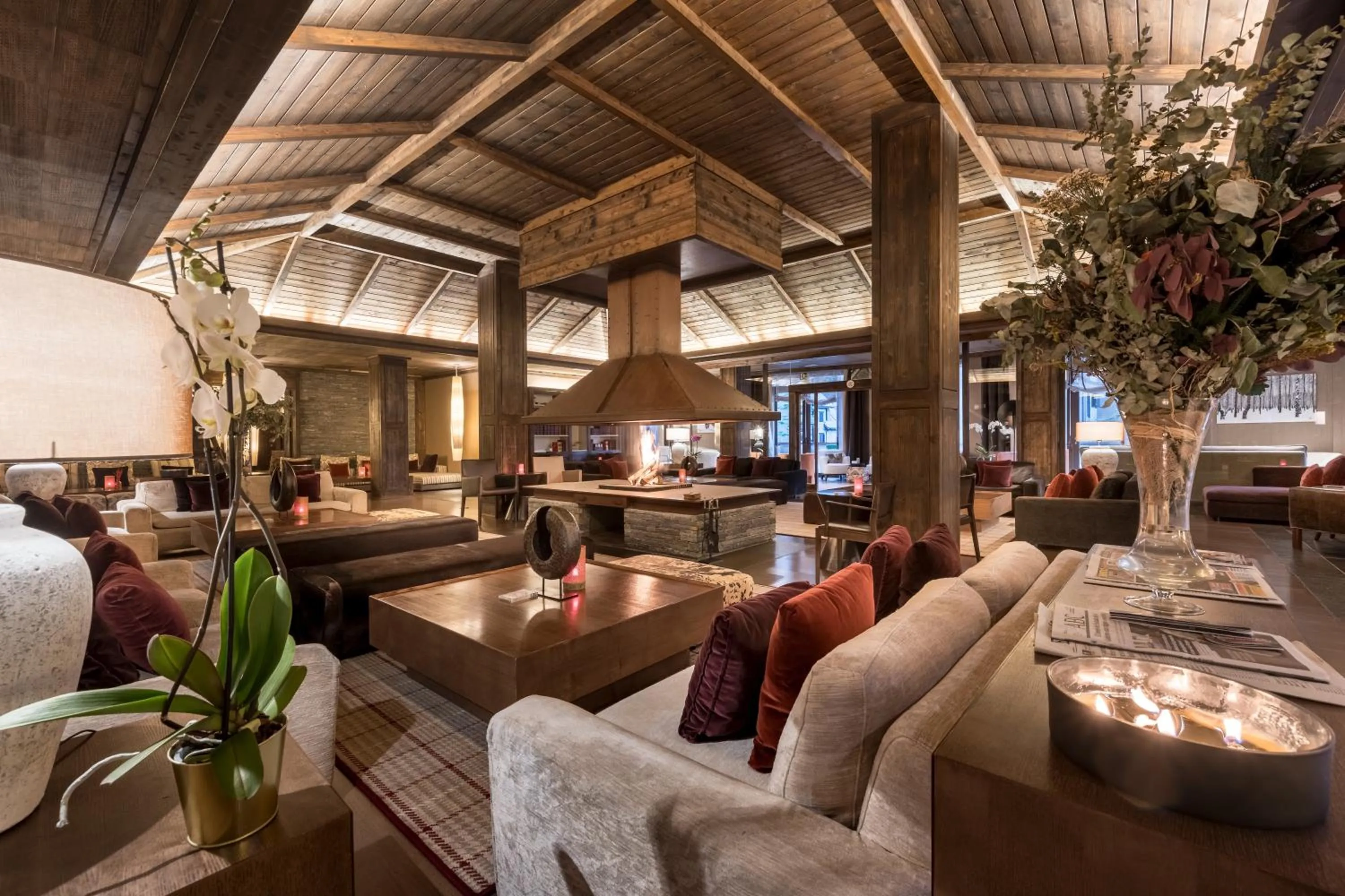 Living room in Hotel Val de Neu G.L.