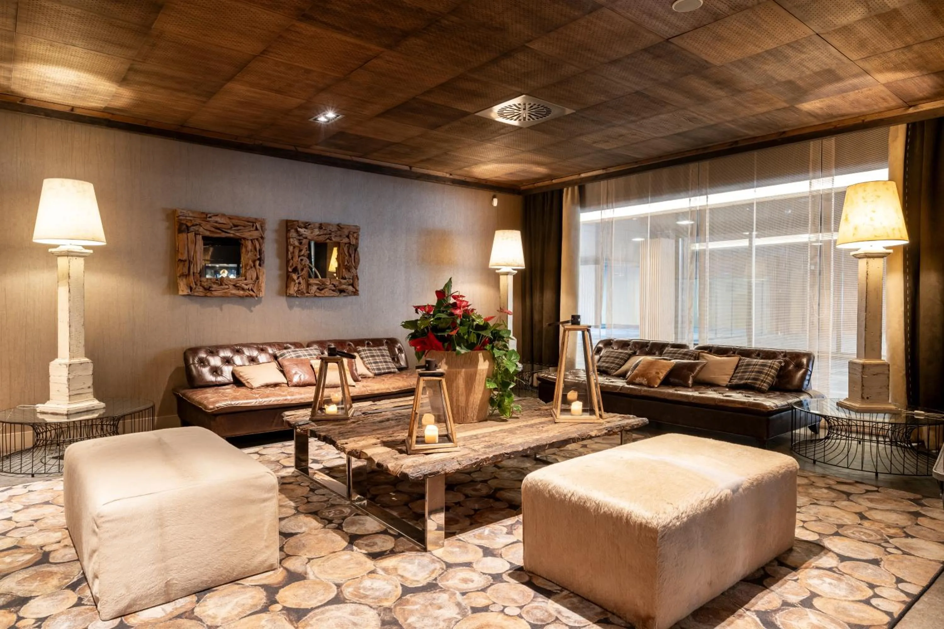 Living room in Hotel Val de Neu G.L.