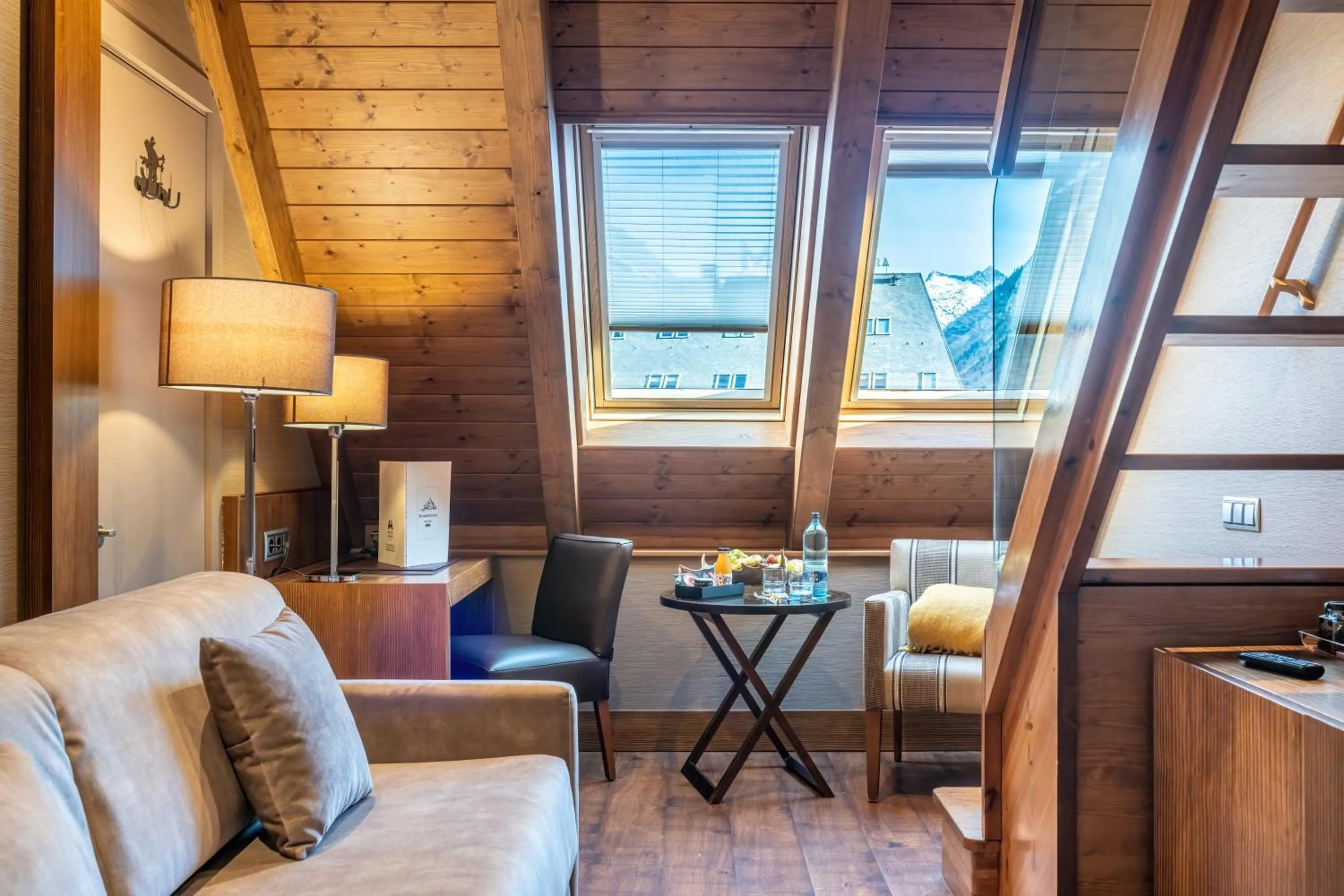 Living room in Hotel Val de Neu G.L.