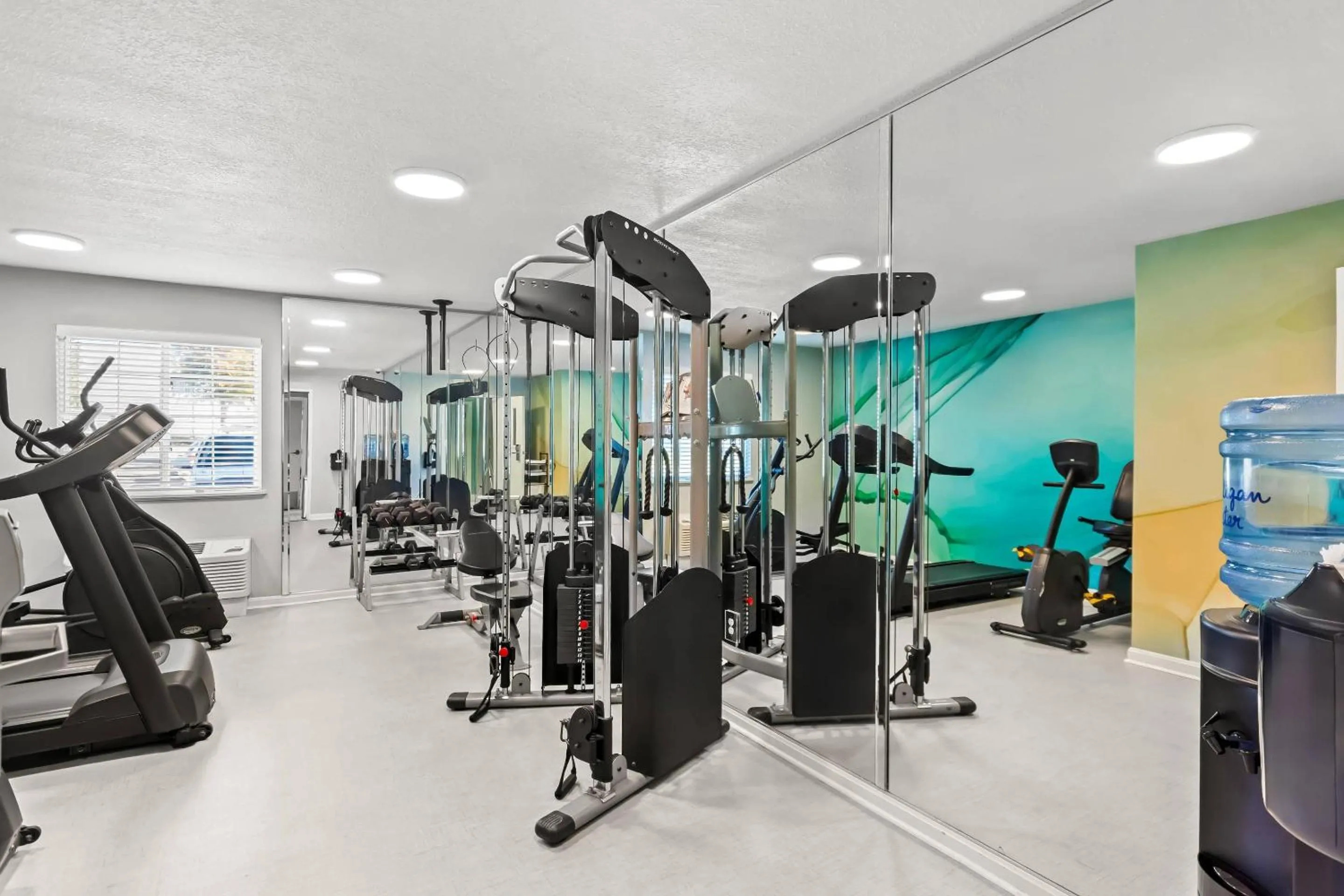 Fitness centre/facilities in MainStay Suites Louisville Jeffersontown