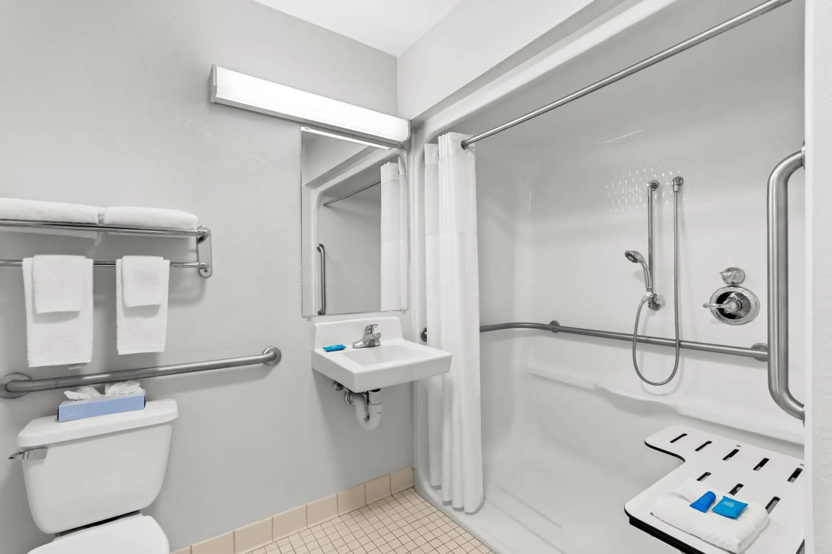 Queen Suite Handicapped with Roll-In Shower and Sofabed - Non-Smoking in MainStay Suites Louisville Jeffersontown Queen Suite Handicapped with Roll-In Shower and Sofabed - Non-Smoking in MainStay Suites Louisville Jeffersontown