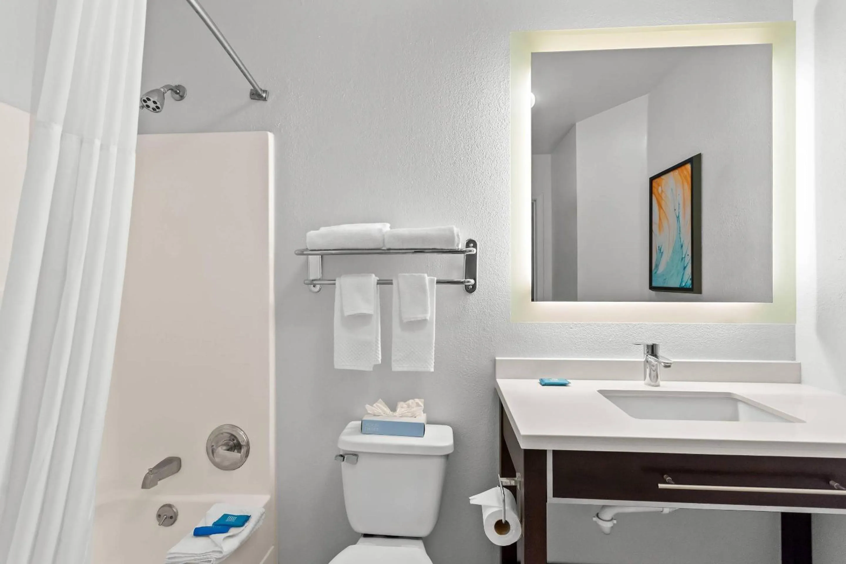 Bedroom in MainStay Suites Louisville Jeffersontown