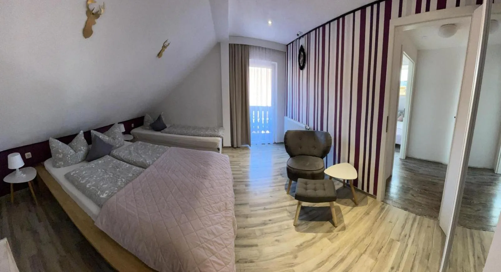 Bed in LA Boutique House