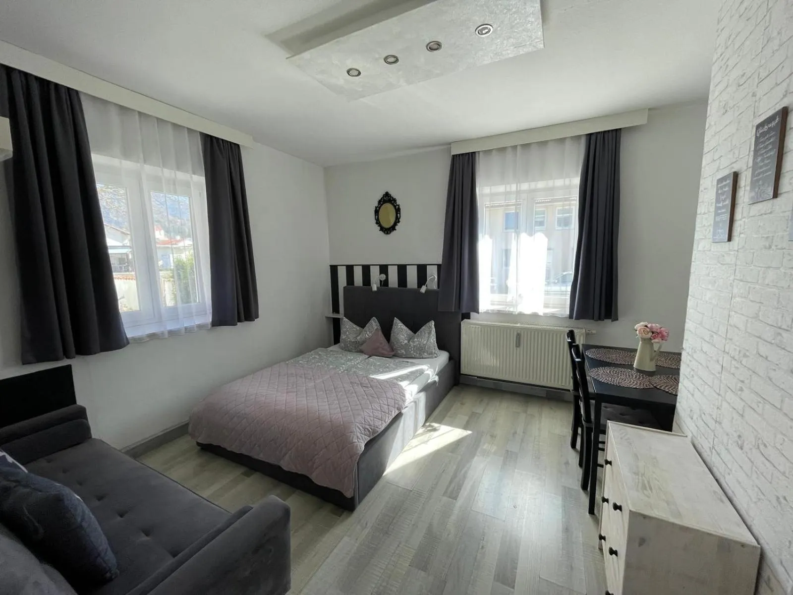 Photo of the whole room, Bed in LA Boutique House