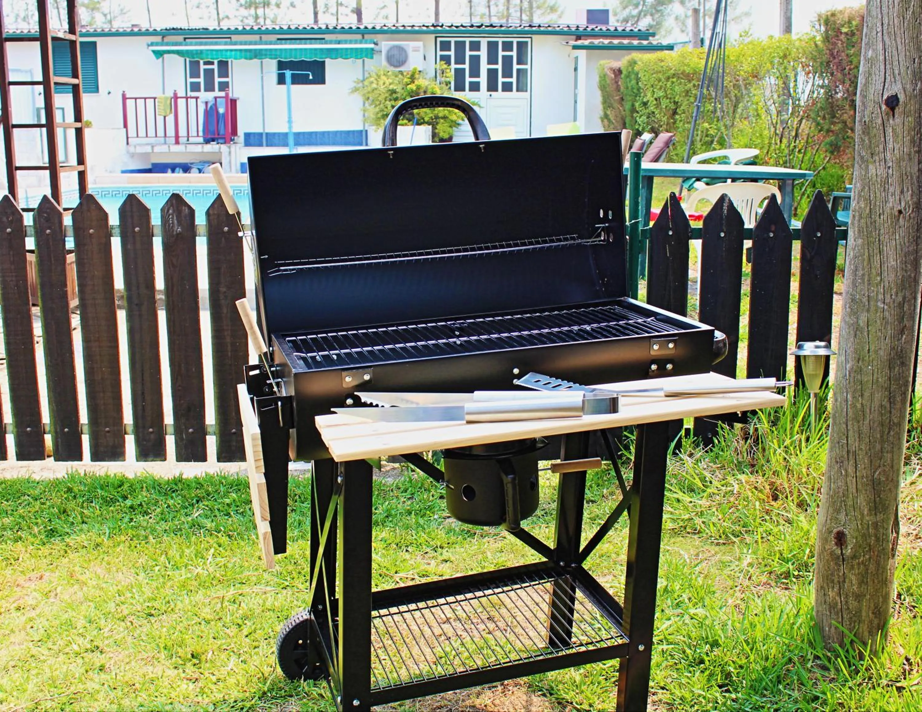 BBQ facilities in Residencial Pinho Verde