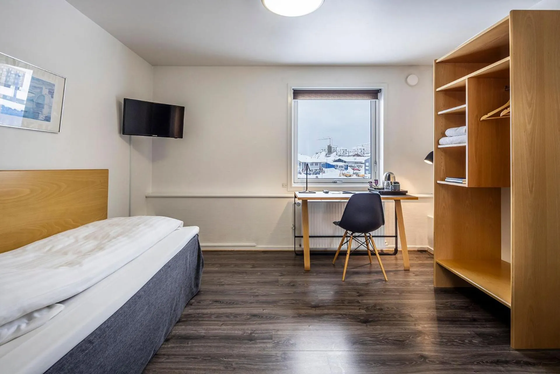 Photo of the whole room, Bed in HOTEL SØMA Nuuk