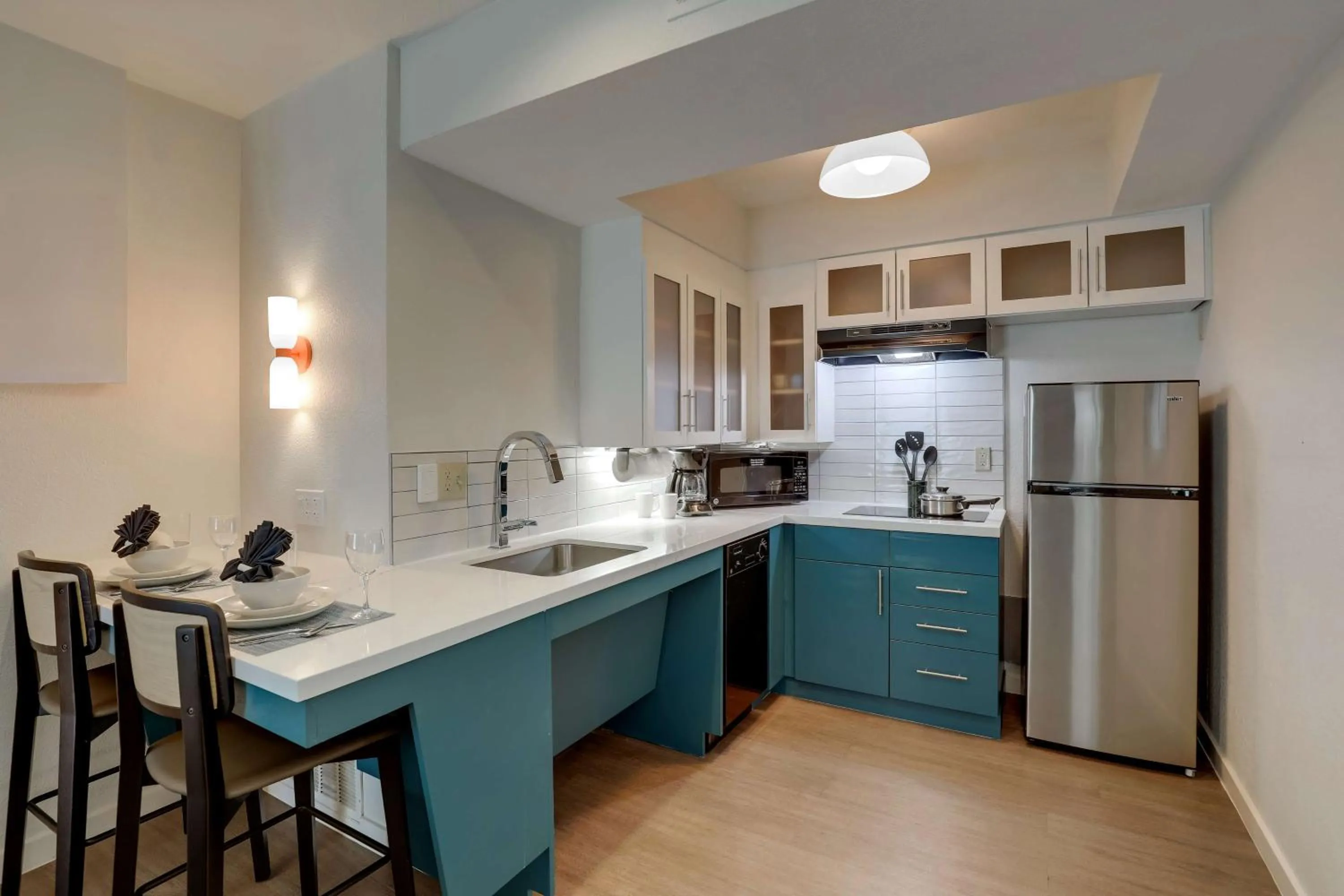 Kitchen or kitchenette in Sonesta ES Suites Sunnyvale