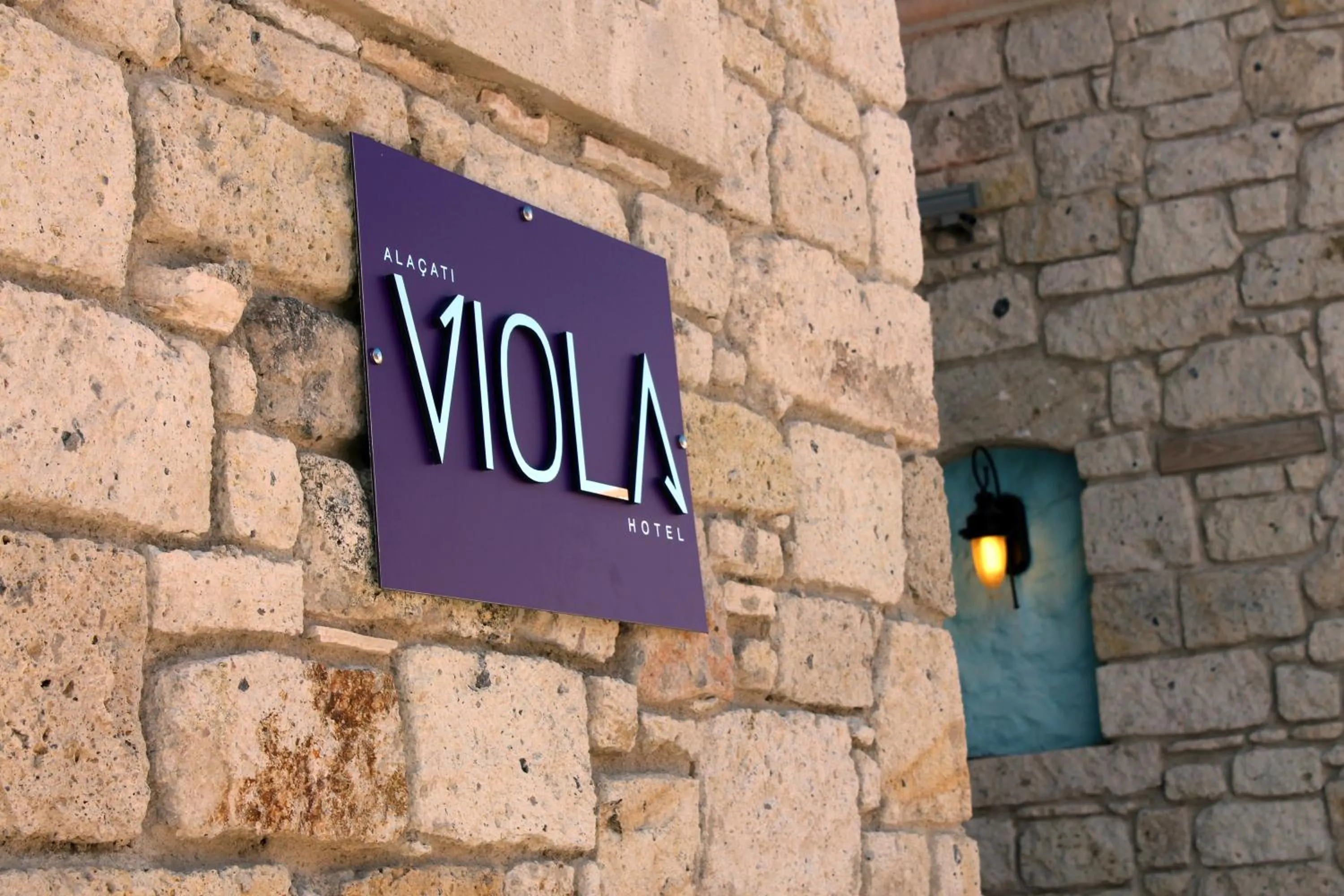 Logo/Certificate/Sign in Alacati Viola Hotel