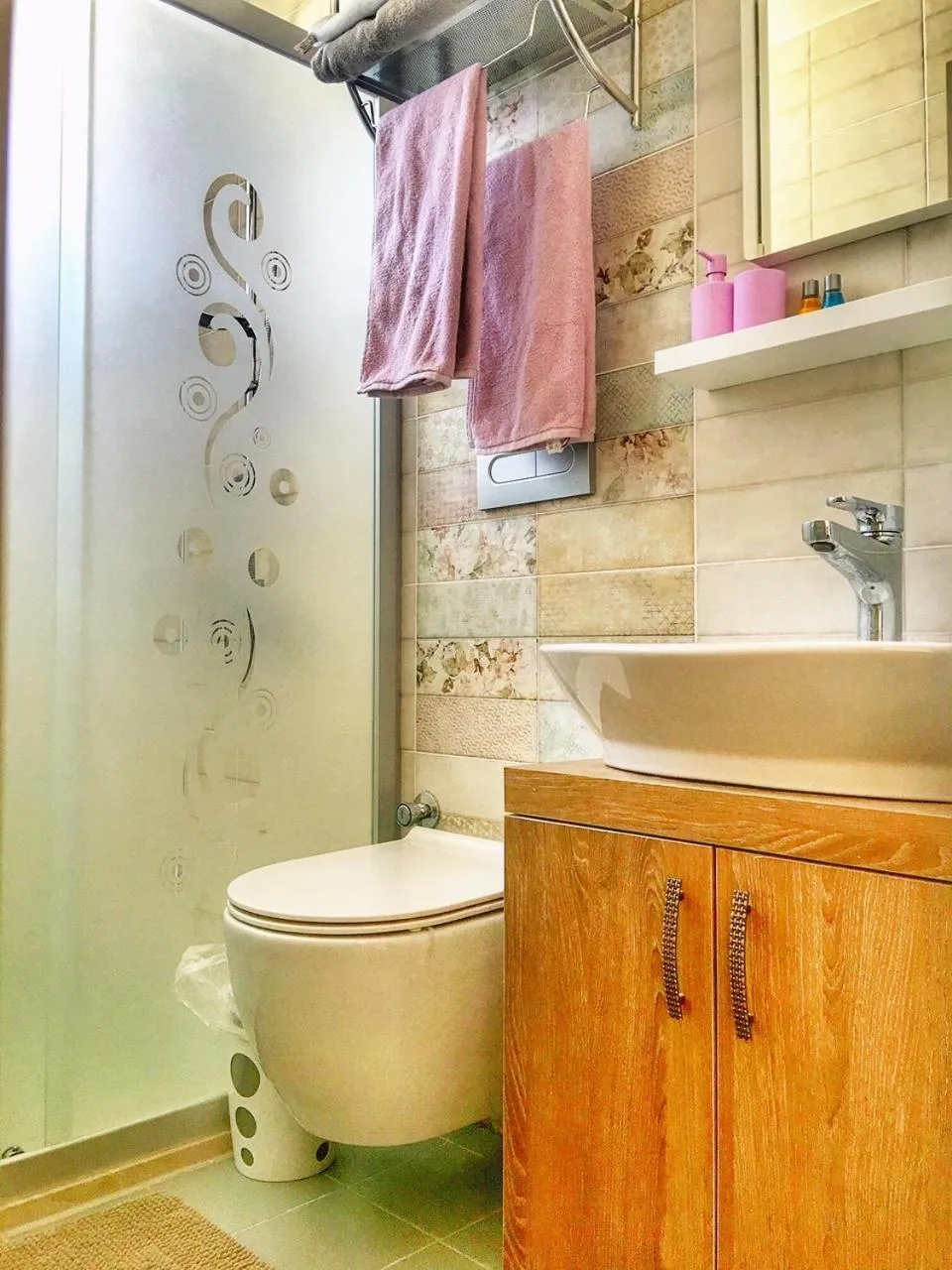 Bathroom in Alacati Viola Hotel